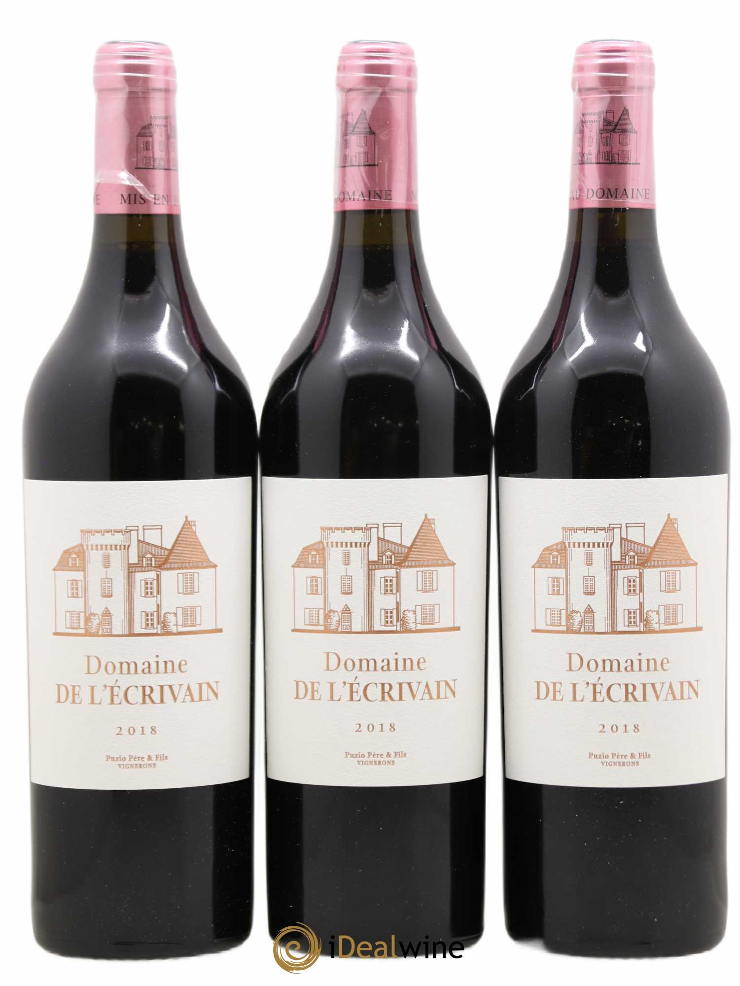 Sud-Ouest Vin de Pays du Périgord Domaine de l'Ecrivain (sans prix de réserve) 2018 - Posten von 6 Flaschen - 2