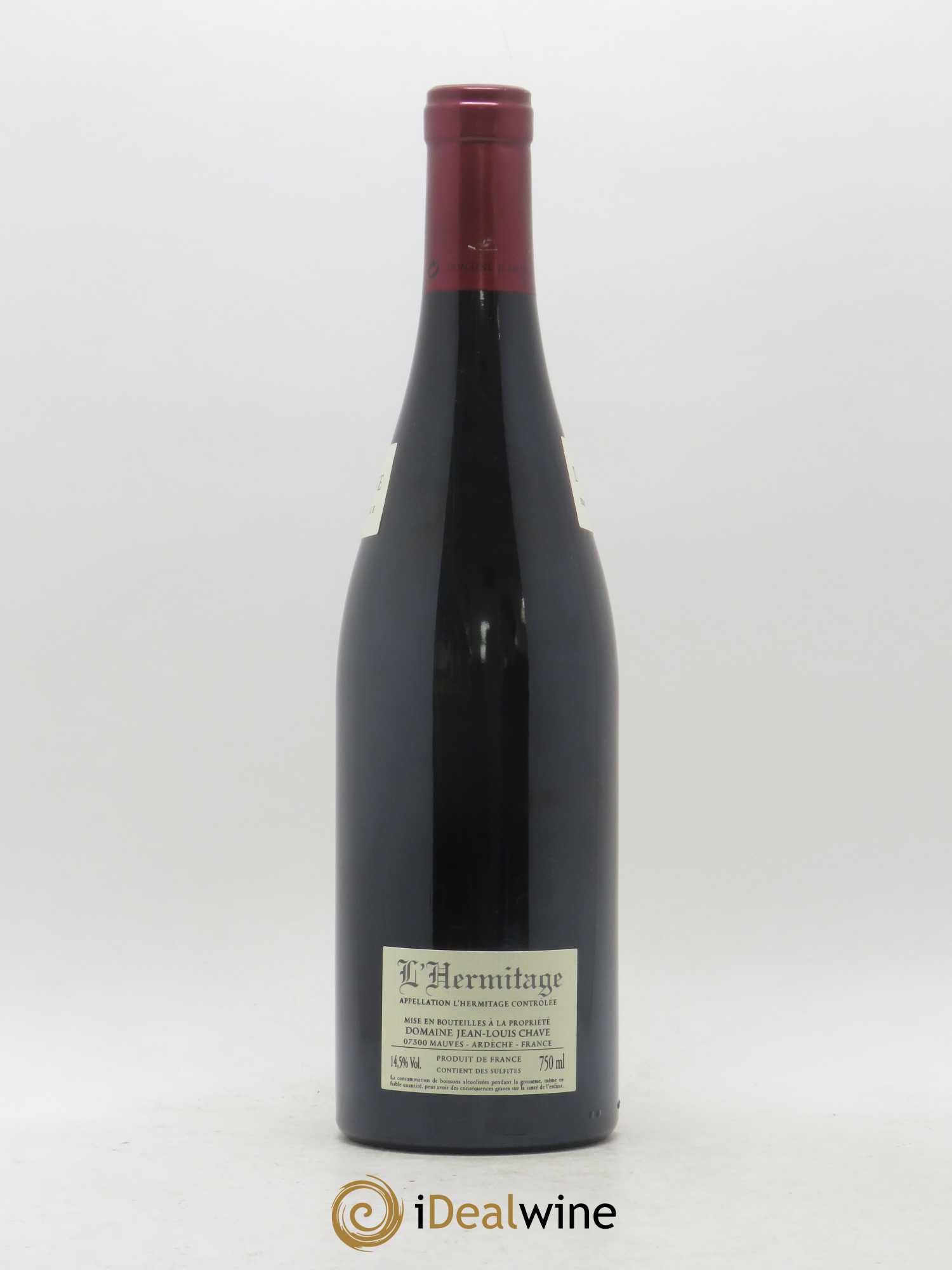 Hermitage Jean-Louis Chave (sans prix de réserve) 2013 - Lot de 1 bouteille - 1