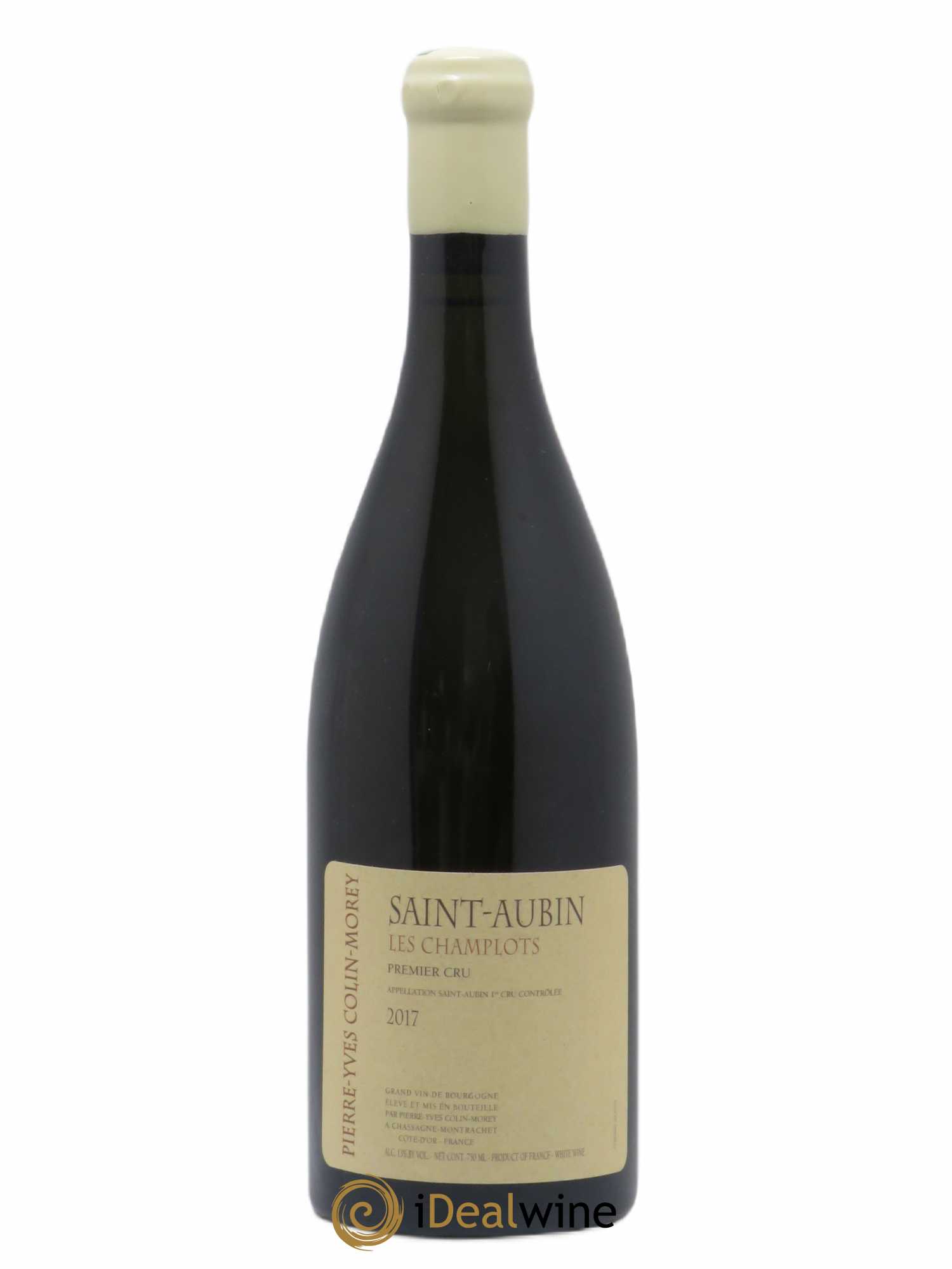 Saint-Aubin 1er Cru Les Champlots Pierre-Yves Colin Morey (sans prix de réserve) 2017 - Lot de 1 bouteille - 0