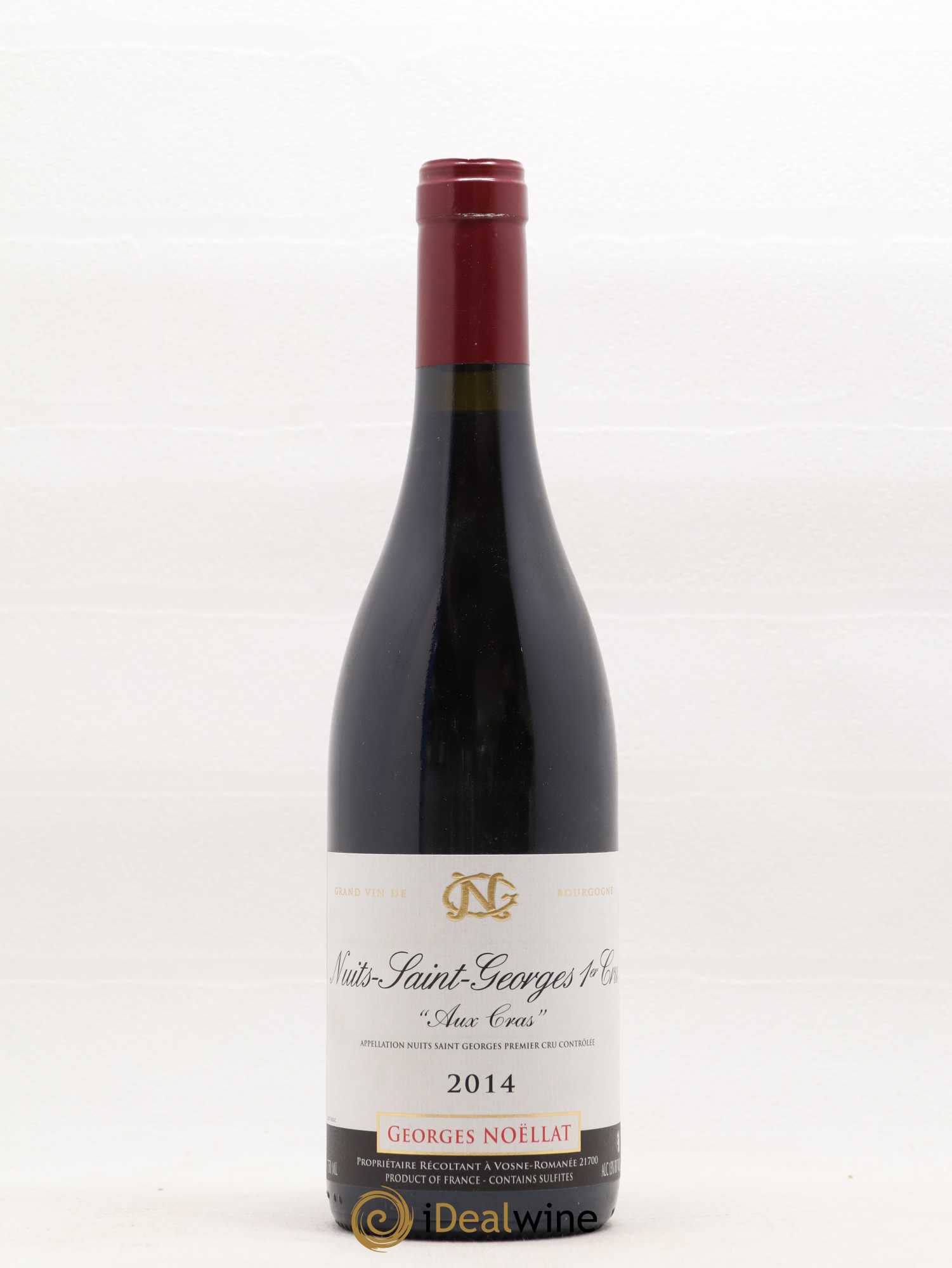 Nuits-Saint-Georges 1er Cru Aux Cras Georges Noëllat (Domaine) 2014 - Lot de 1 bouteille - 0