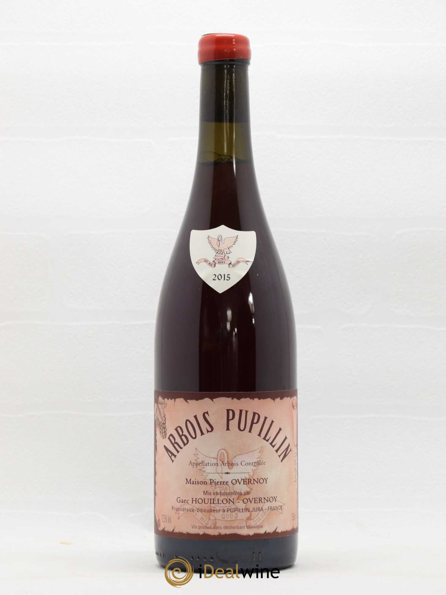 Arbois-Pupillin Poulsard (cire rouge) Overnoy-Houillon (Domaine) 2015 - Lot de 1 bouteille - 0