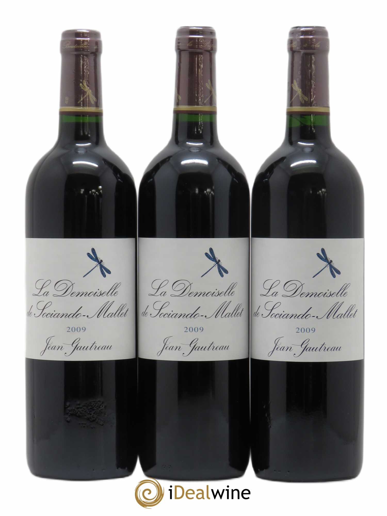 Demoiselle de Sociando Mallet Second Vin 2009 - Lot de 6 bouteilles - 1