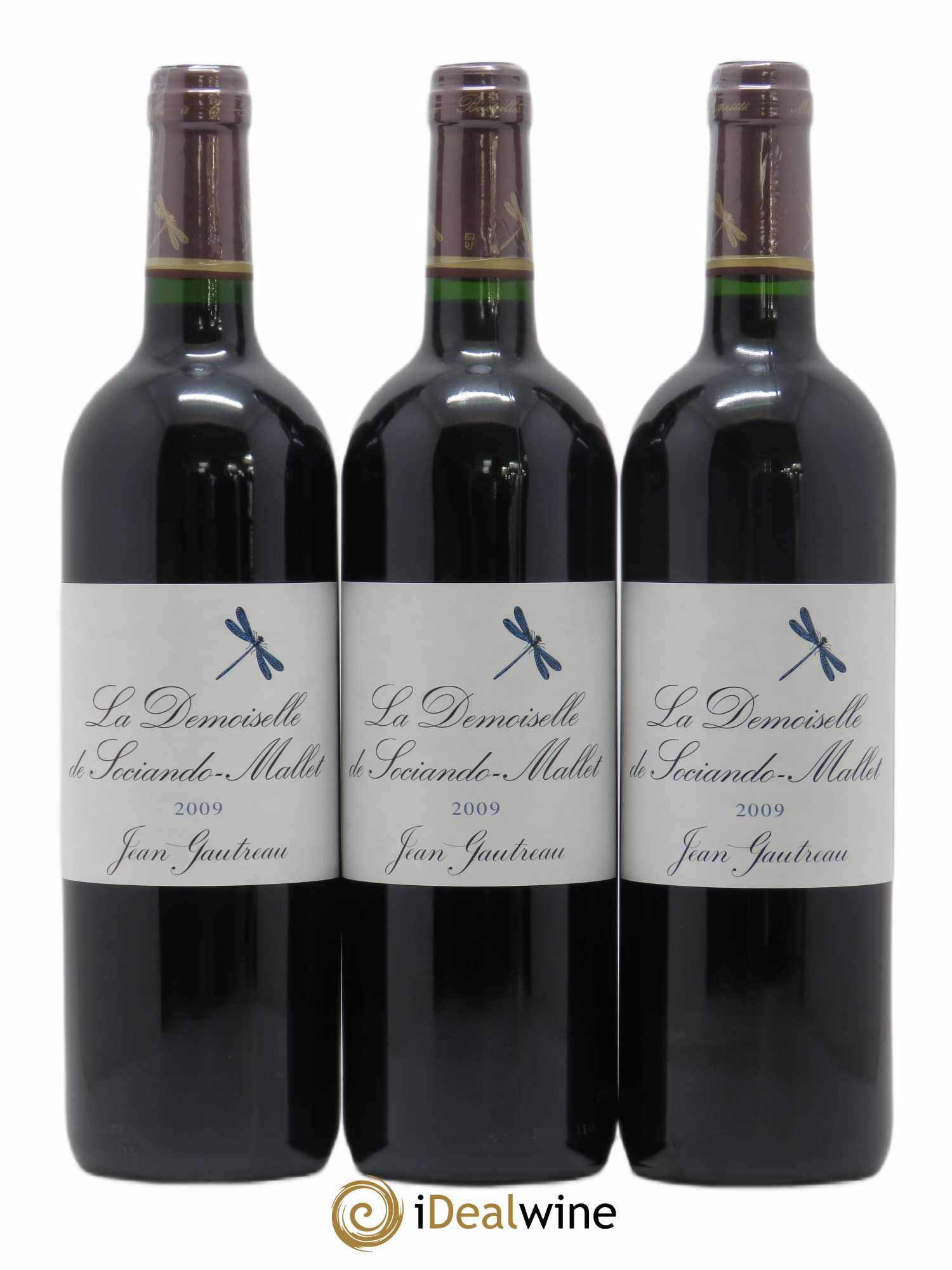 Demoiselle de Sociando Mallet Second Vin 2009 - Lot de 6 bouteilles - 3