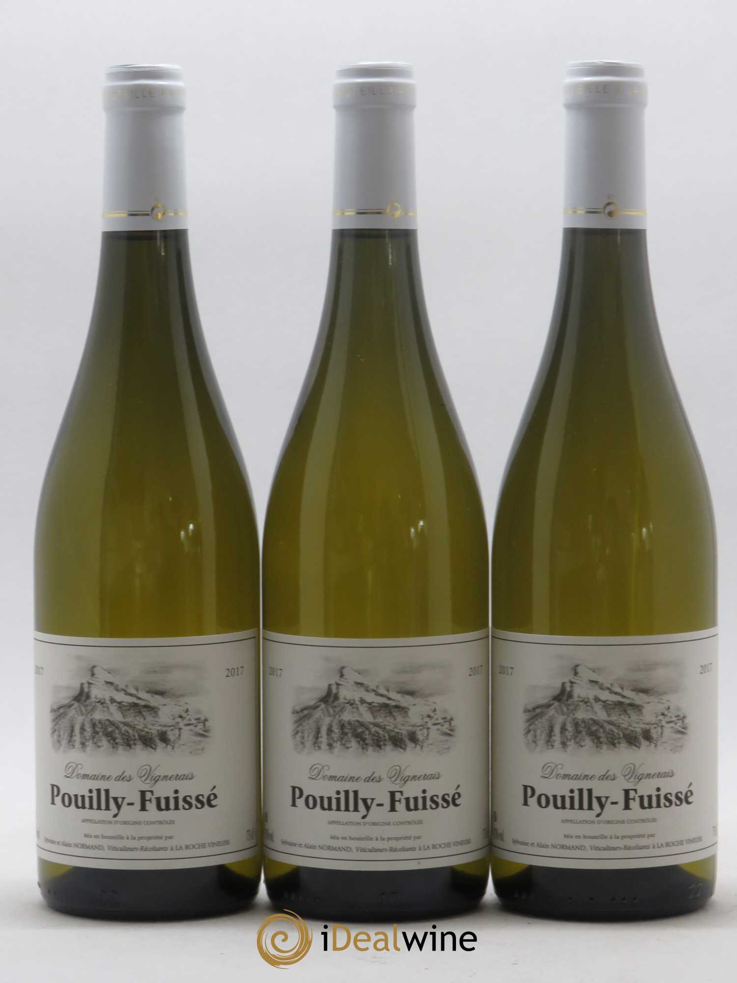 Pouilly-Fuissé Domaine des Vignerais 2017 - Lot de 6 bouteilles - 1