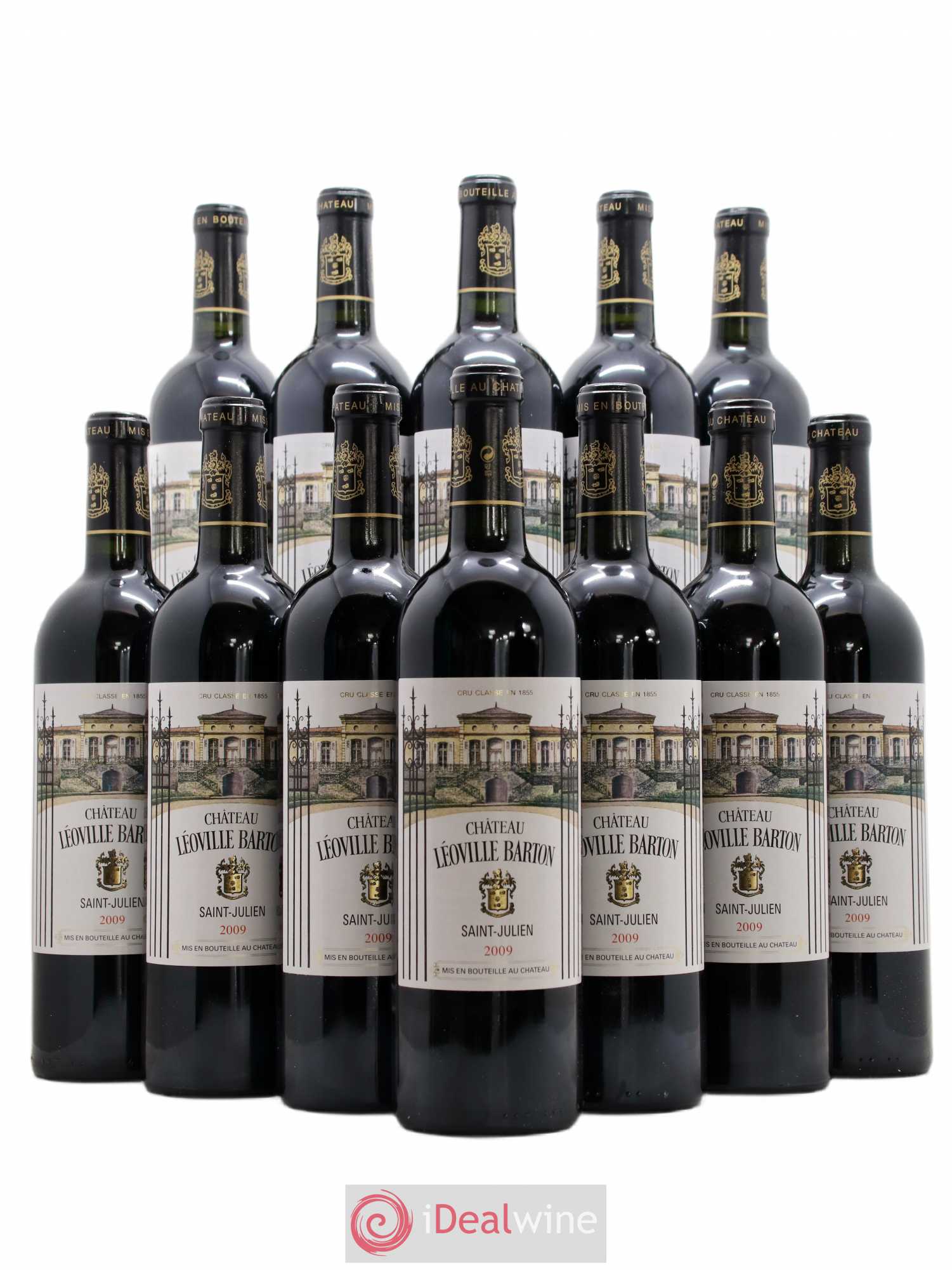 Château Léoville Barton 2ème Grand Cru Classé 2009 - Lot de 12 bouteilles - 0