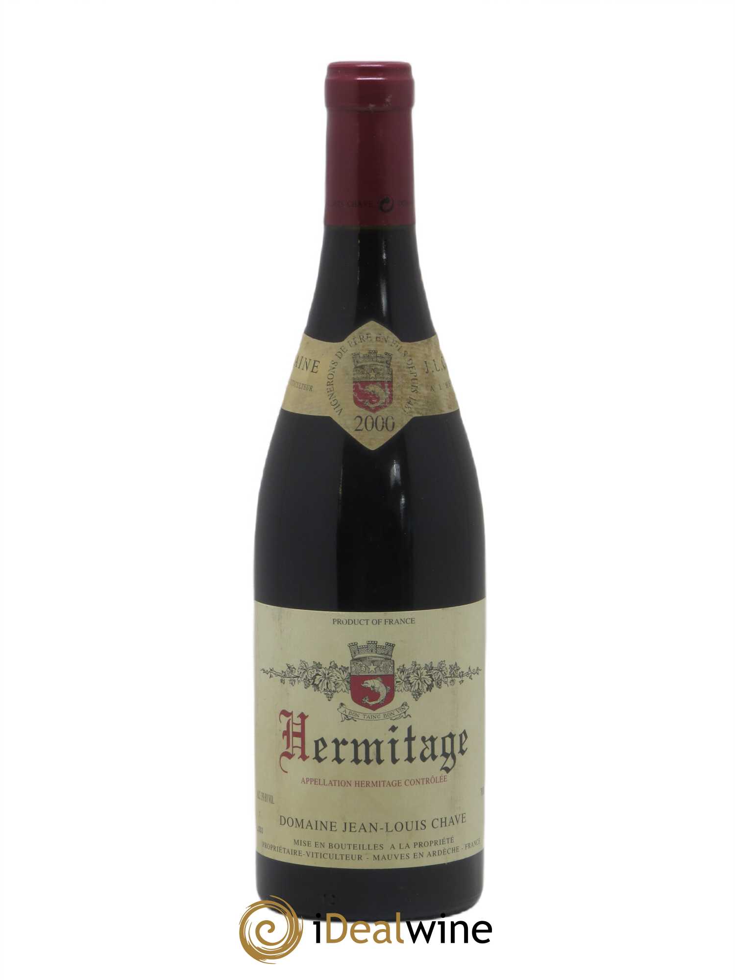 Hermitage Jean-Louis Chave 2000 - Lot de 1 bouteille - 0