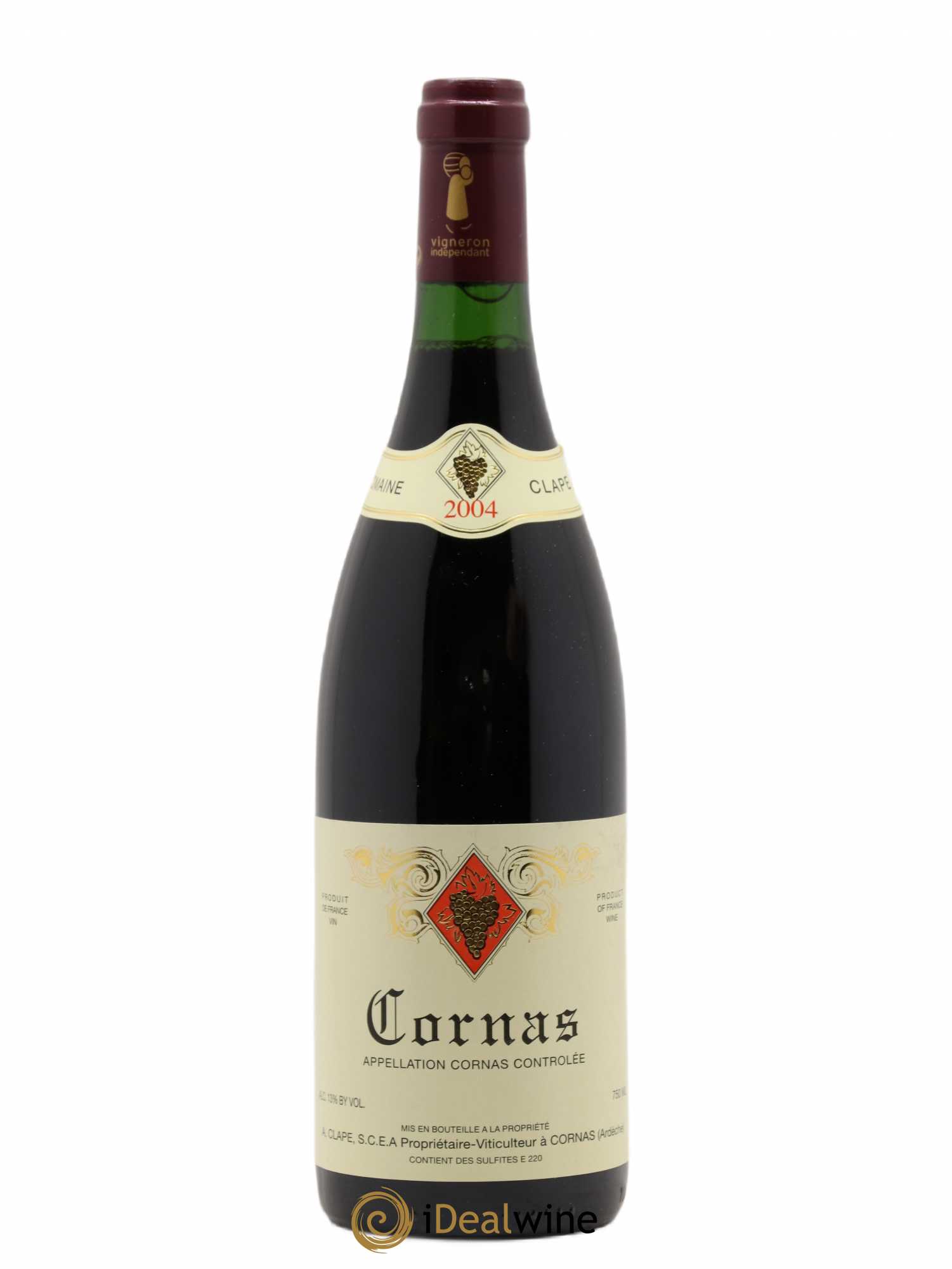 Cornas Auguste Clape (sans prix de réserve) 2004 - Lot de 1 bouteille - 0