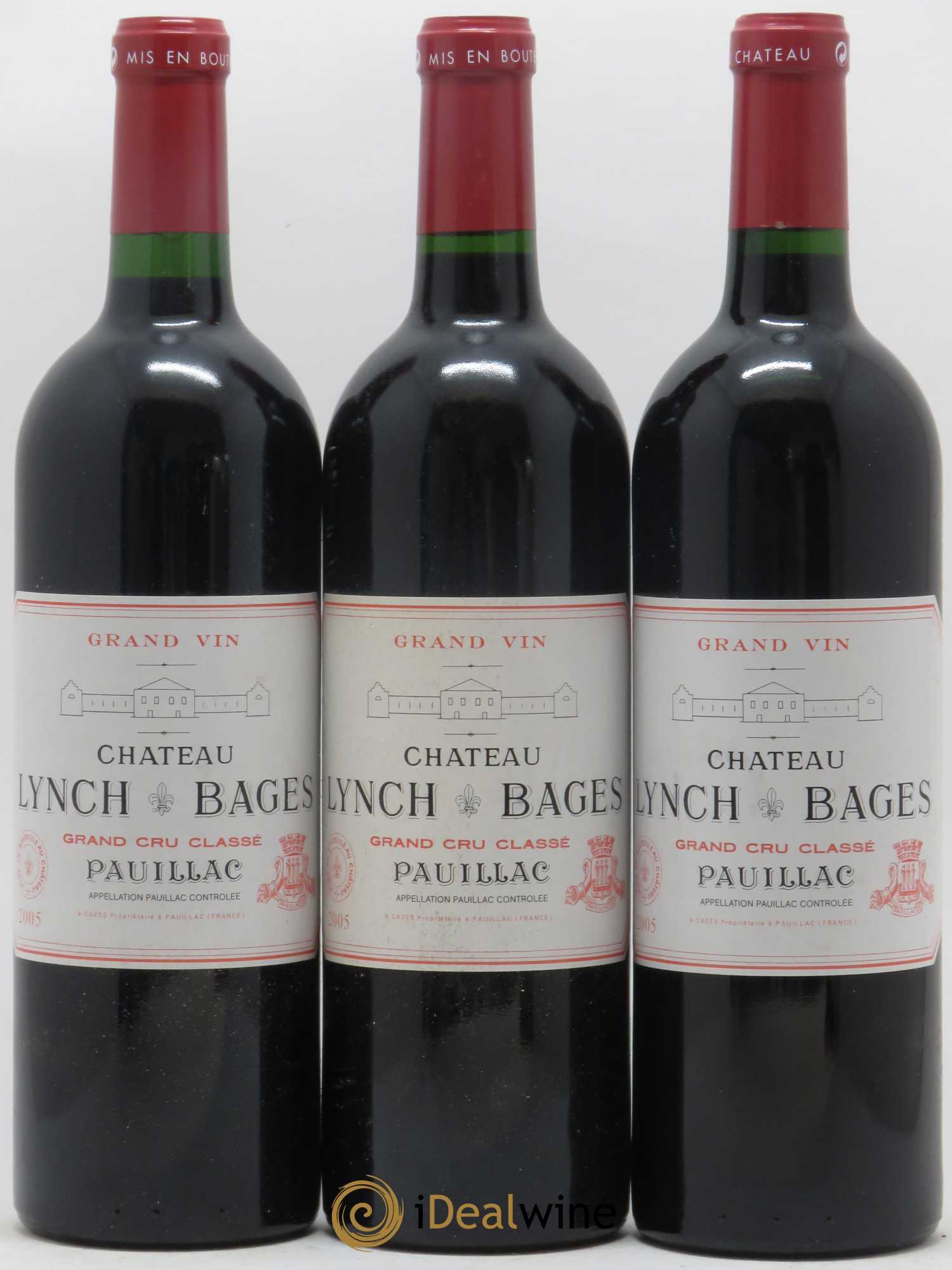Château Lynch Bages 5ème Grand Cru Classé 2005 - Lot de 12 bouteilles - 3