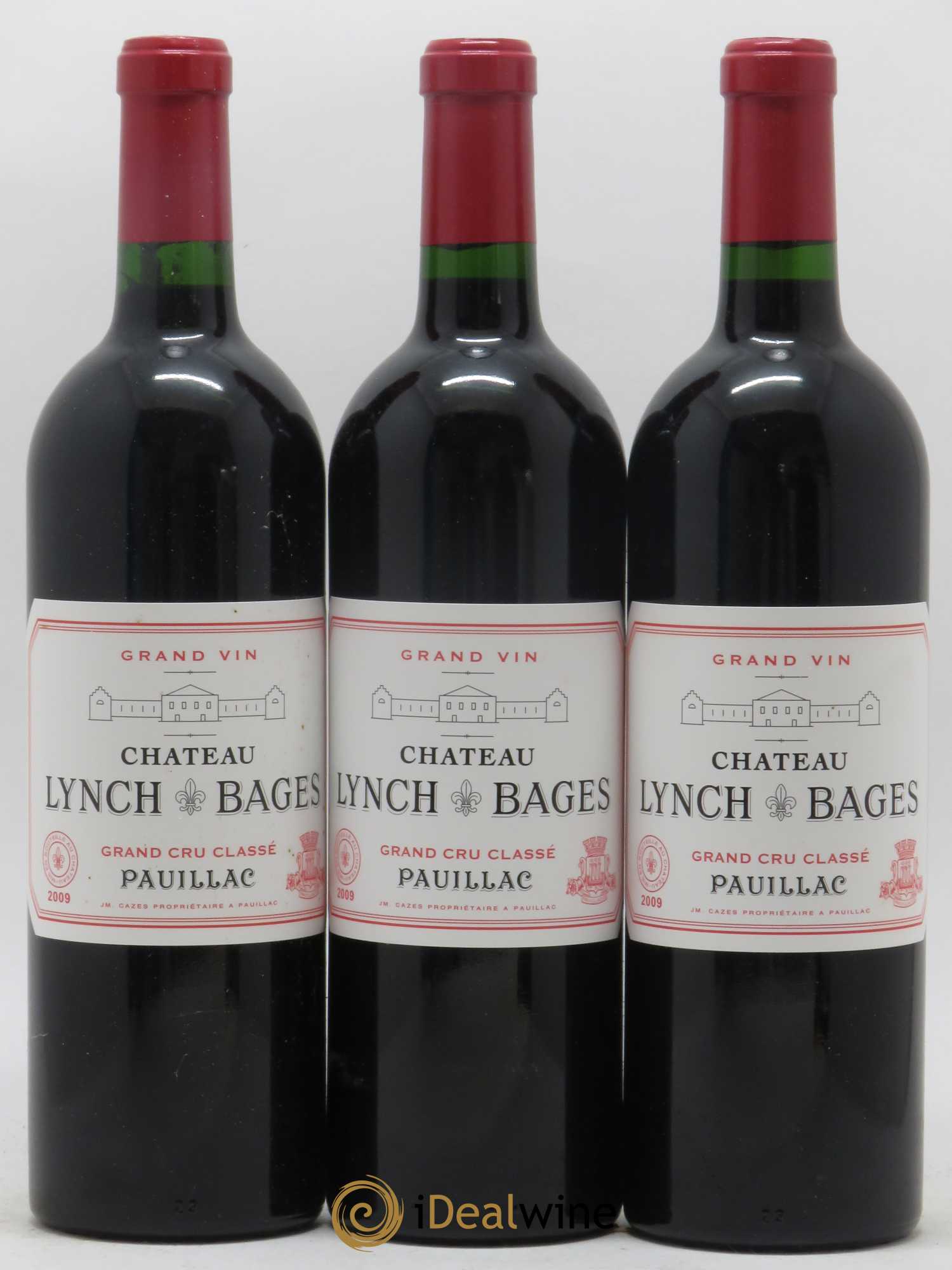 Château Lynch Bages 5ème Grand Cru Classé 2009 - Lot de 12 bouteilles - 1