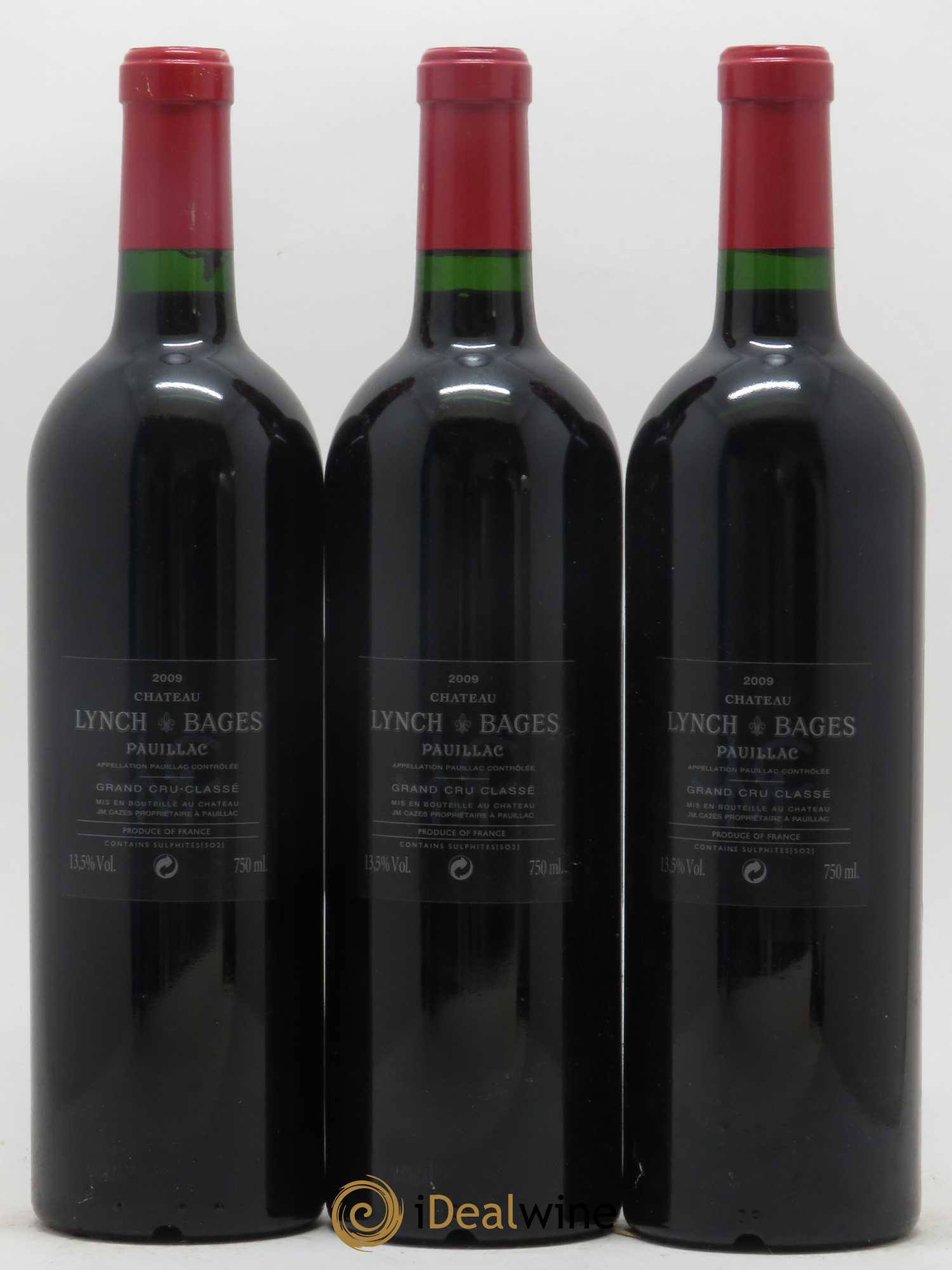 Château Lynch Bages 5ème Grand Cru Classé 2009 - Lot de 12 bouteilles - 4