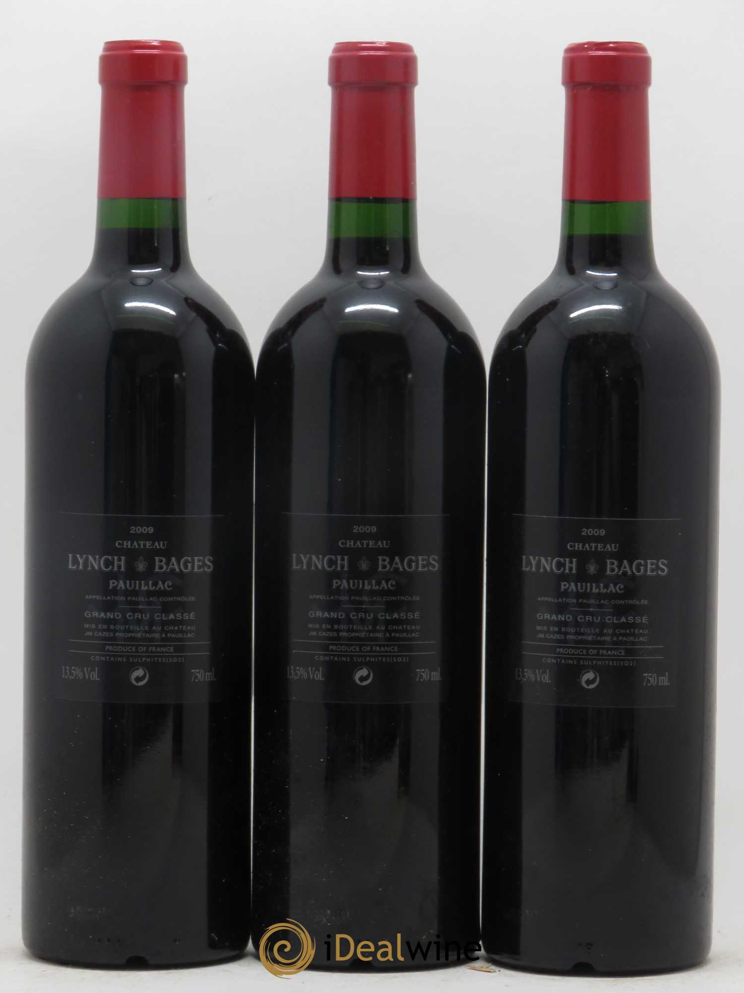 Château Lynch Bages 5ème Grand Cru Classé 2009 - Lot de 12 bouteilles - 6