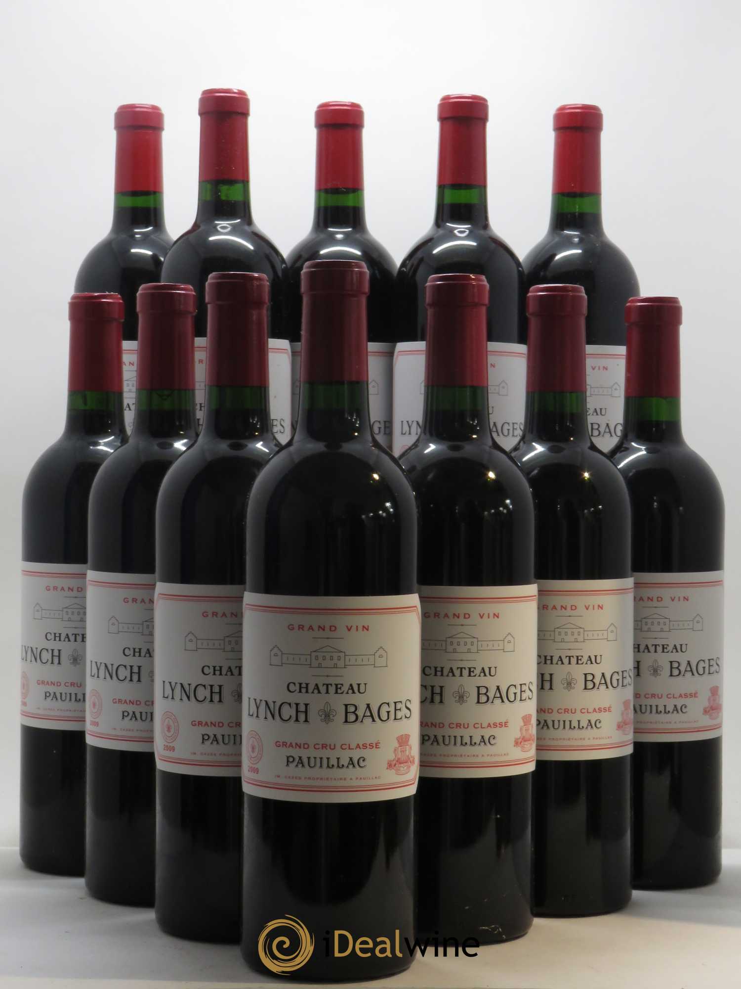 Château Lynch Bages 5ème Grand Cru Classé 2009 - Lot de 12 bouteilles - 0
