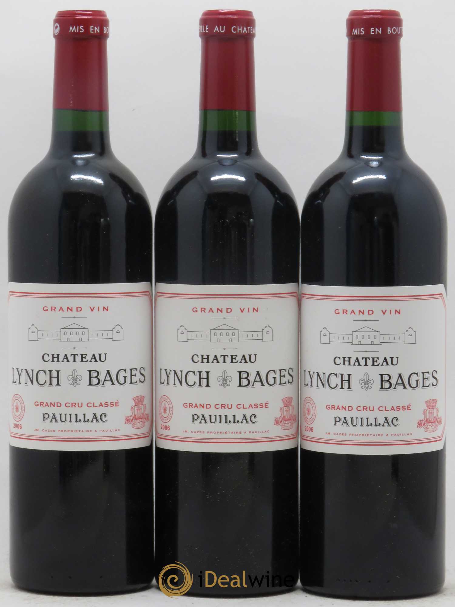 Château Lynch Bages 5ème Grand Cru Classé 2006 - Lot de 12 bouteilles - 3
