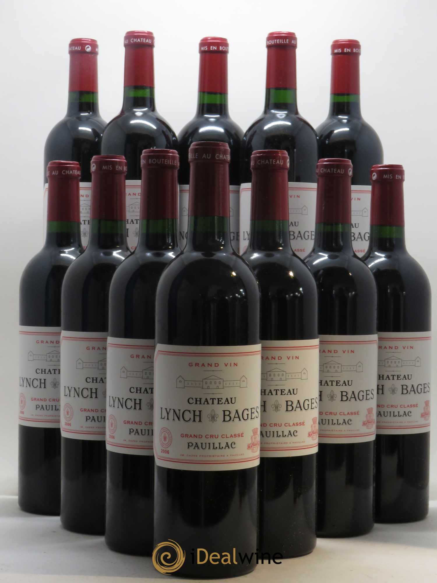 Château Lynch Bages 5ème Grand Cru Classé 2006 - Lot de 12 bouteilles - 0