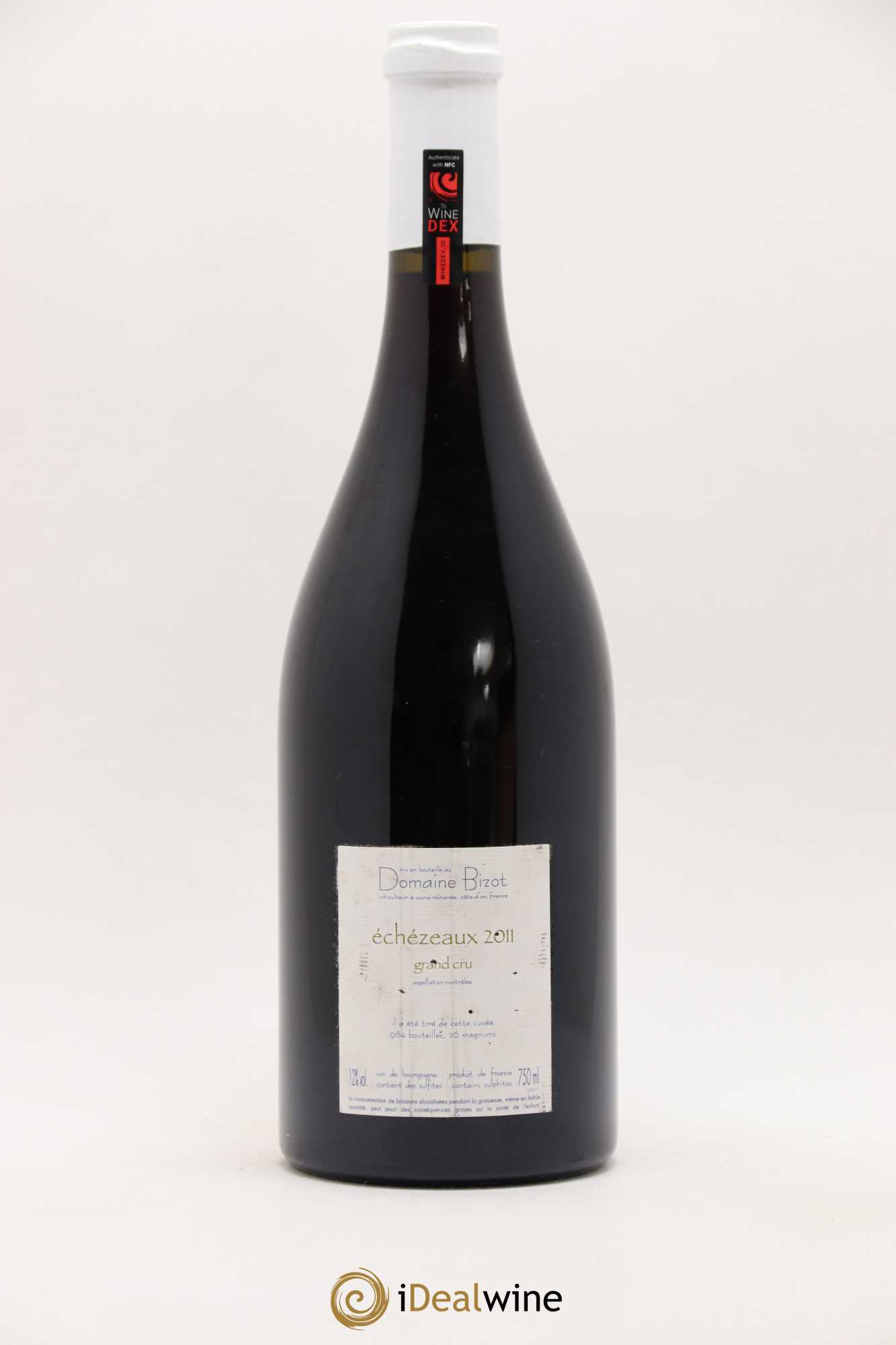 Echezeaux Grand Cru Bizot (Domaine) 2011 - Lot de 1 bouteille - 1