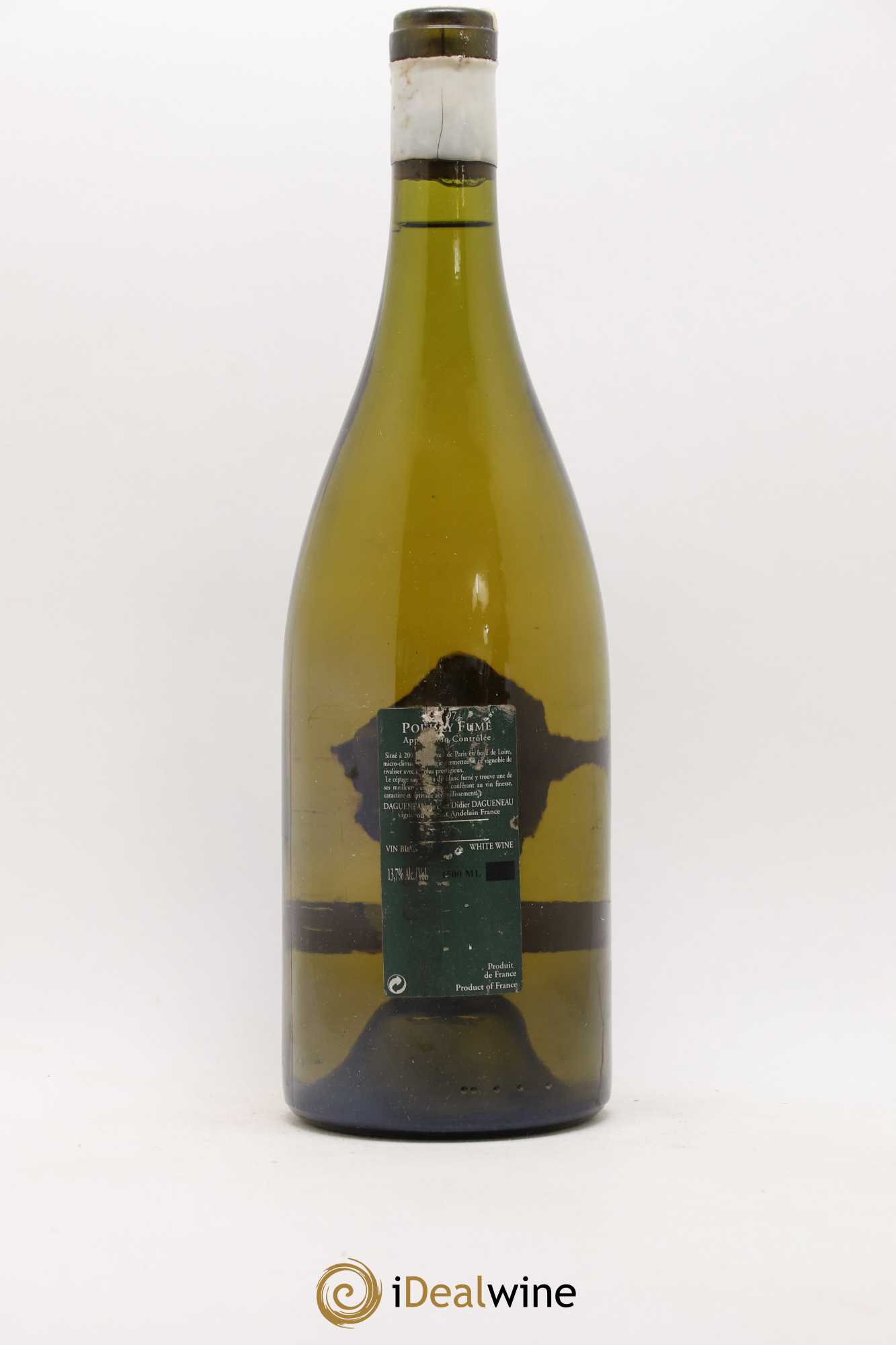 Vin de France (anciennement Pouilly-Fumé) Silex Dagueneau (Domaine Didier - Louis-Benjamin) 1997 - Lot of 1 magnum - 1