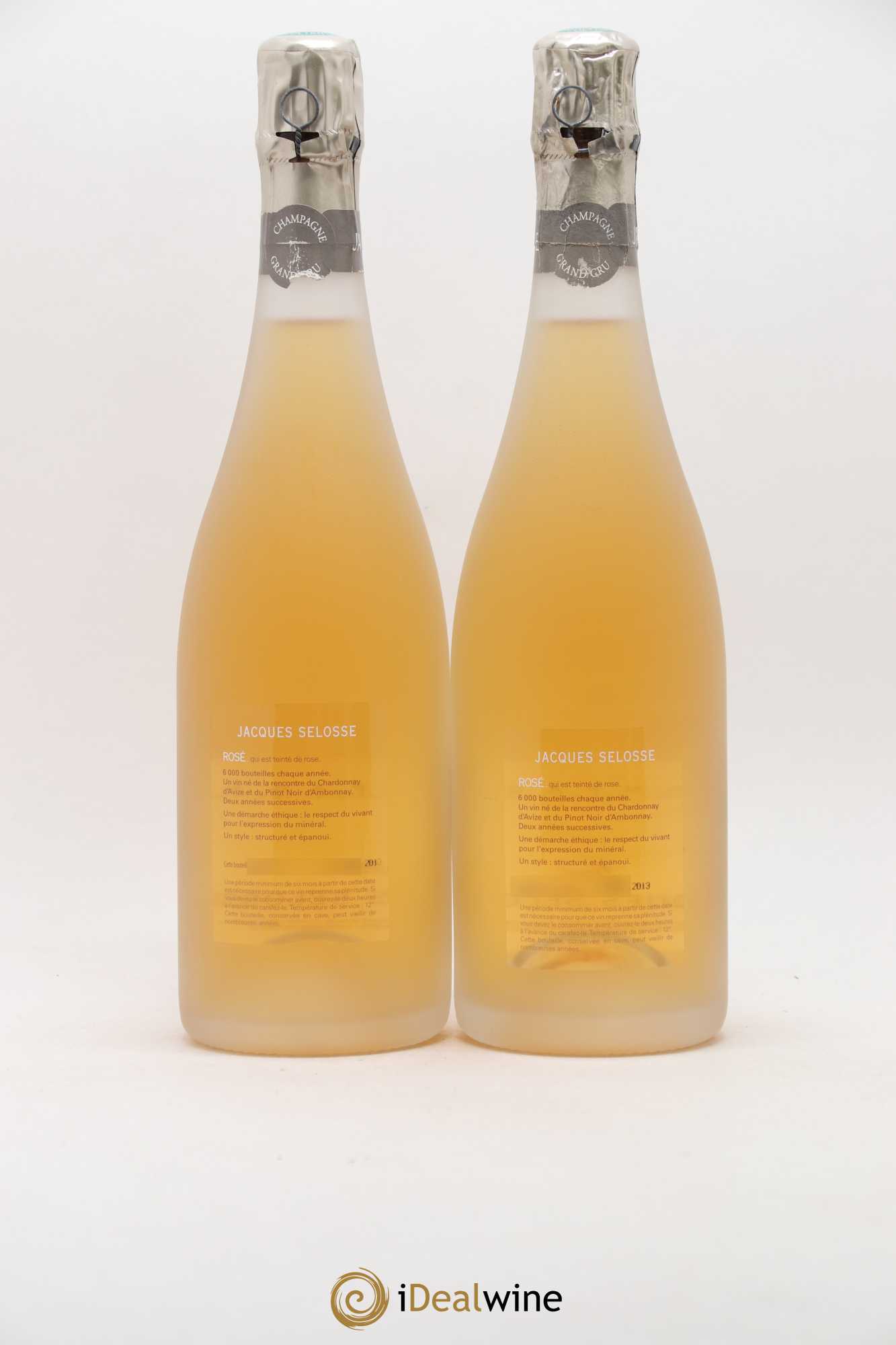 Rosé Brut Jacques Selosse - Lot de 2 bouteilles - 1