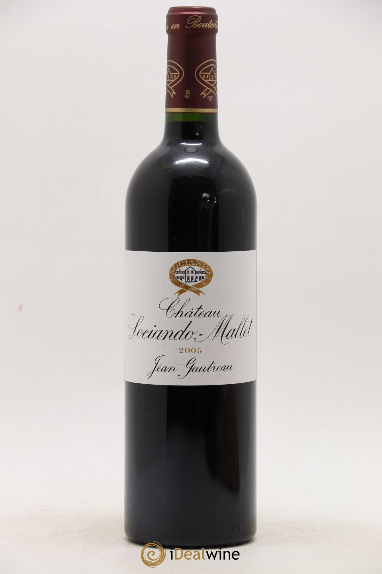 Château Sociando Mallet (sans prix de réserve) 2005 - Lot de 1 bouteille - 0