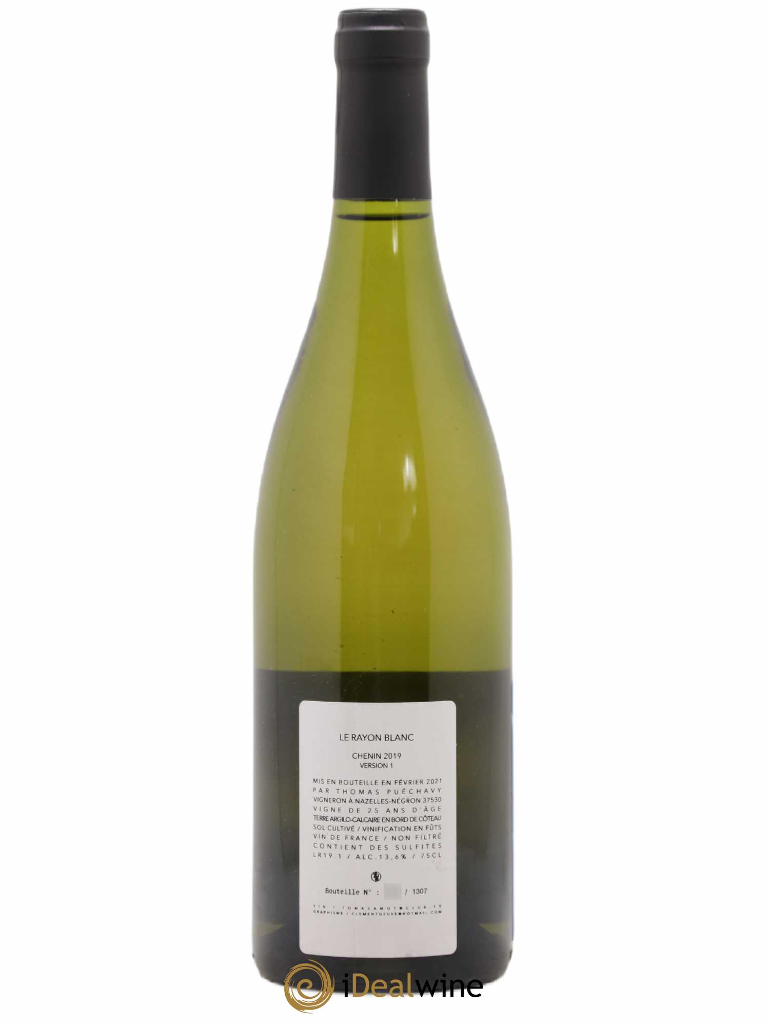 Vin de France Le Rayon Blanc Chenin Thomas Puèchavy (sans prix de réserve) 2019 - Posten von 1 Flasche - 1