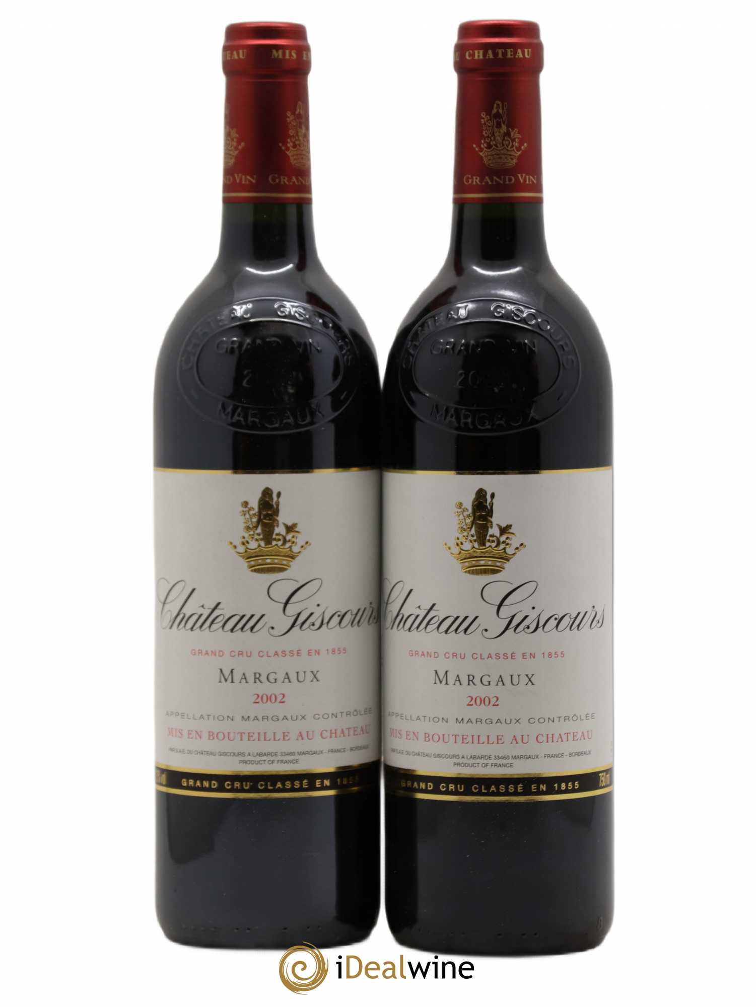 Château Giscours 3ème Grand Cru Classé (sans prix de réserve) 2002 - Lot de 2 bouteilles - 0