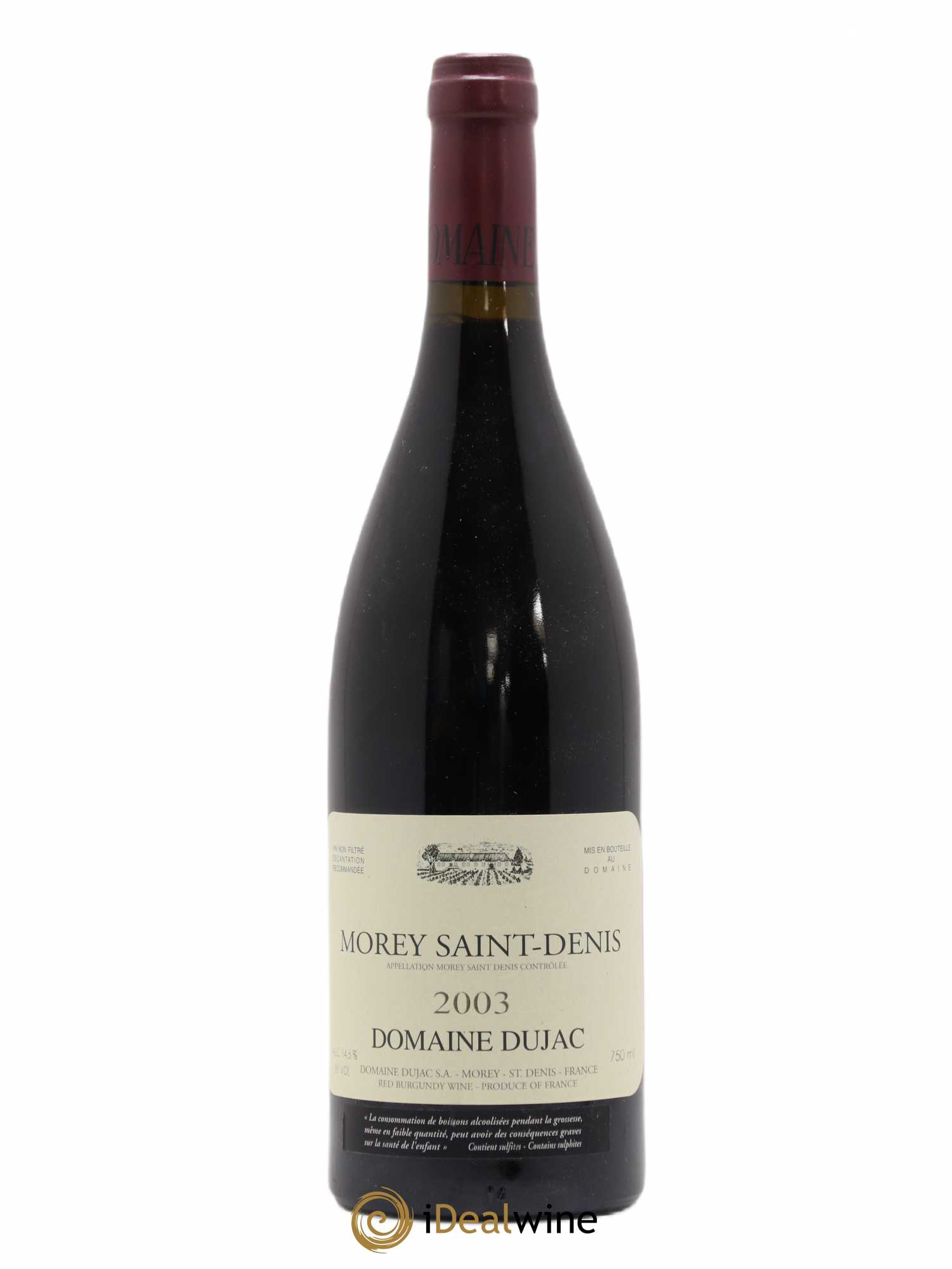 Morey-Saint-Denis Dujac (Domaine) (sans prix de réserve) 2003 - Lot de 1 bouteille - 0