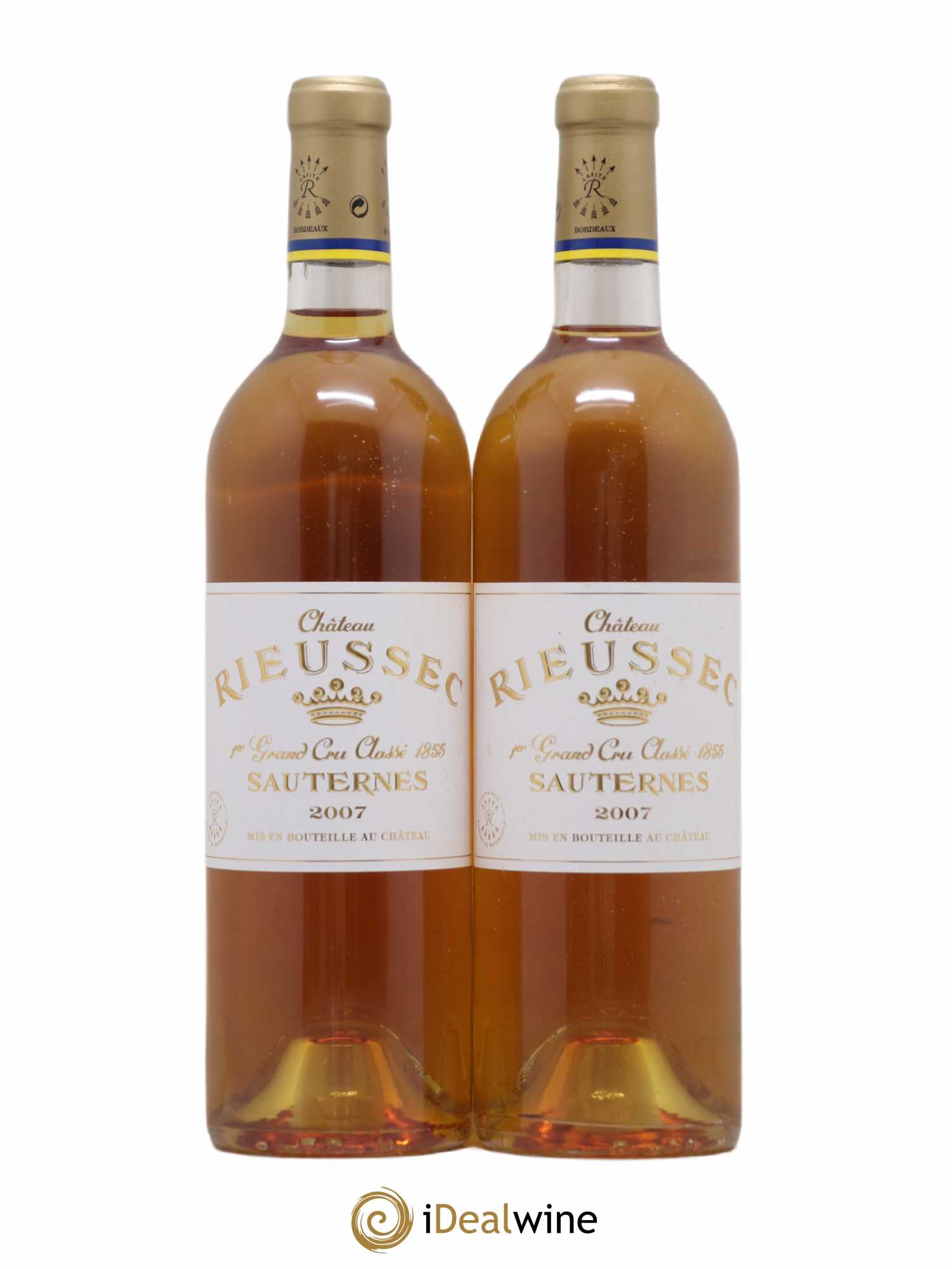 Château Rieussec 1er Grand Cru Classé (senza prezzo di riserva) 2007 - Lotto di 2 bottiglie - 0