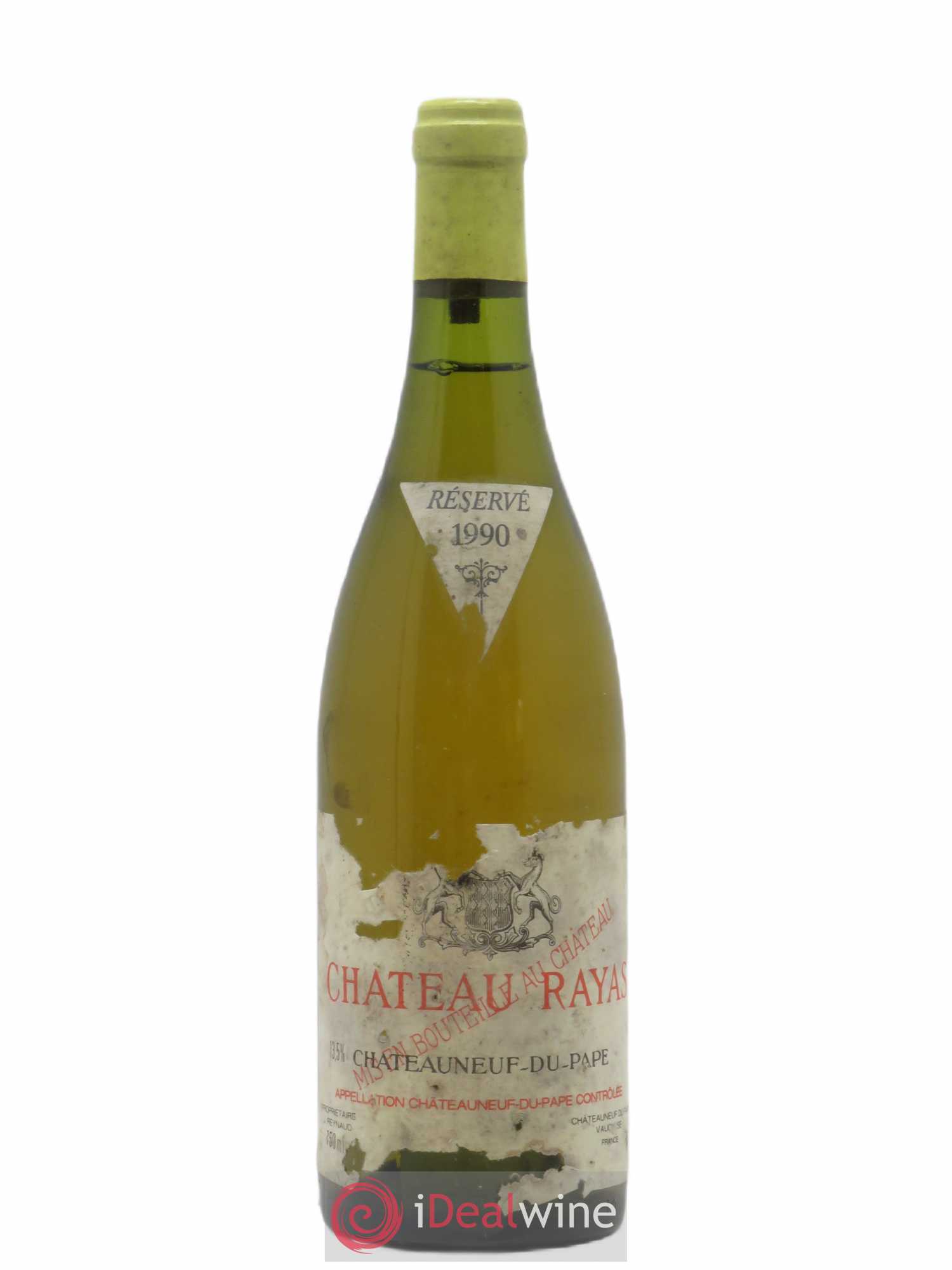 Châteauneuf-du-Pape Château Rayas Emmanuel Reynaud 1990 - Lot de 1 bouteille - 0
