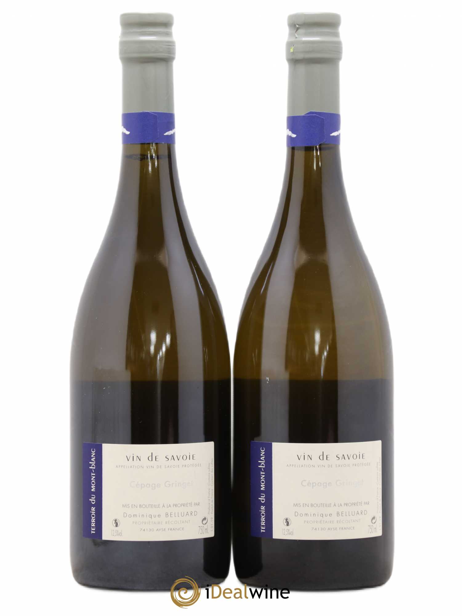 Vin de Savoie Les Alpes Domaine Belluard 2019 - Lot de 2 bouteilles - 1