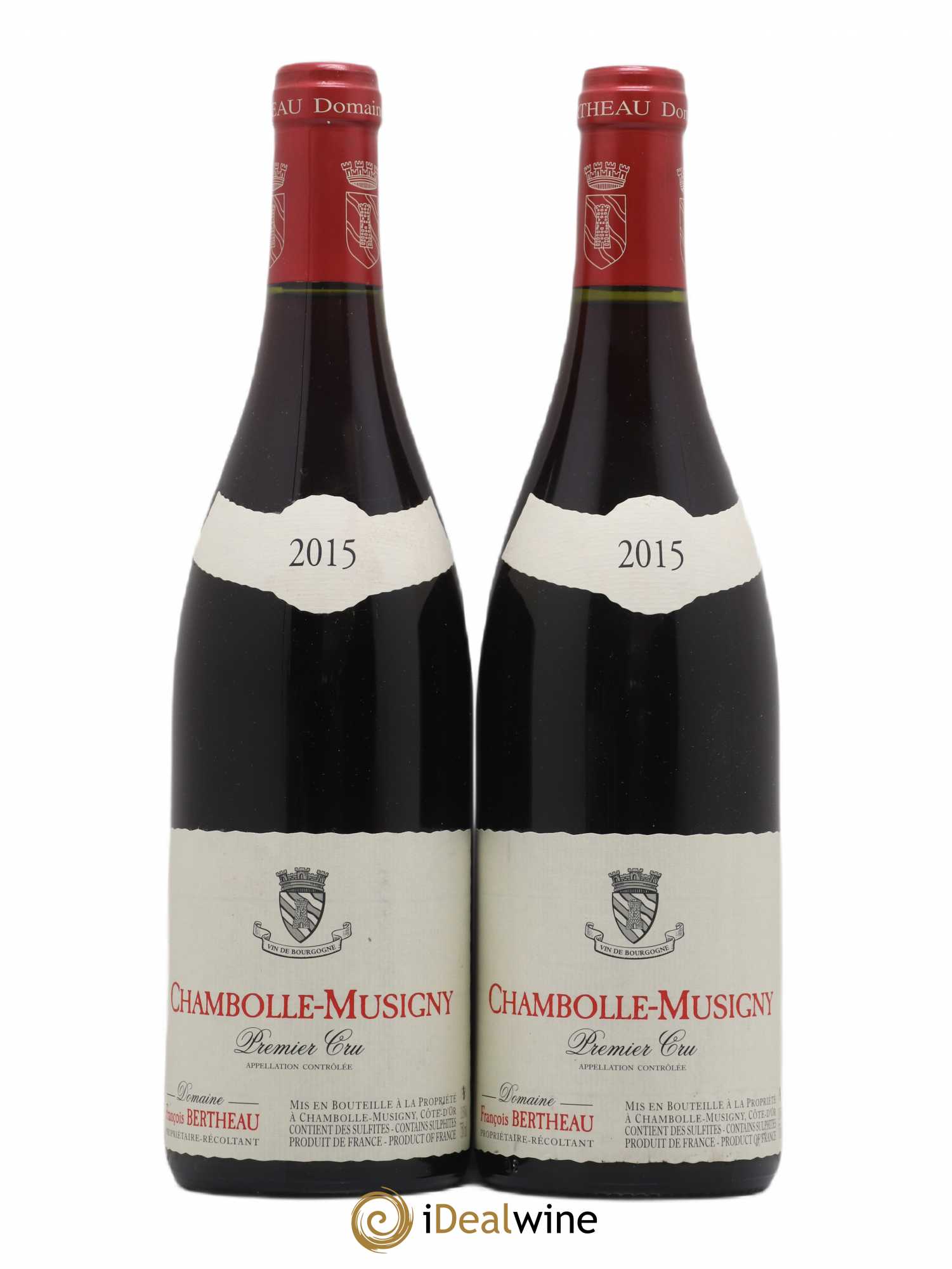 Chambolle-Musigny 1er Cru François Bertheau 2015 - Lot de 2 bouteilles - 0