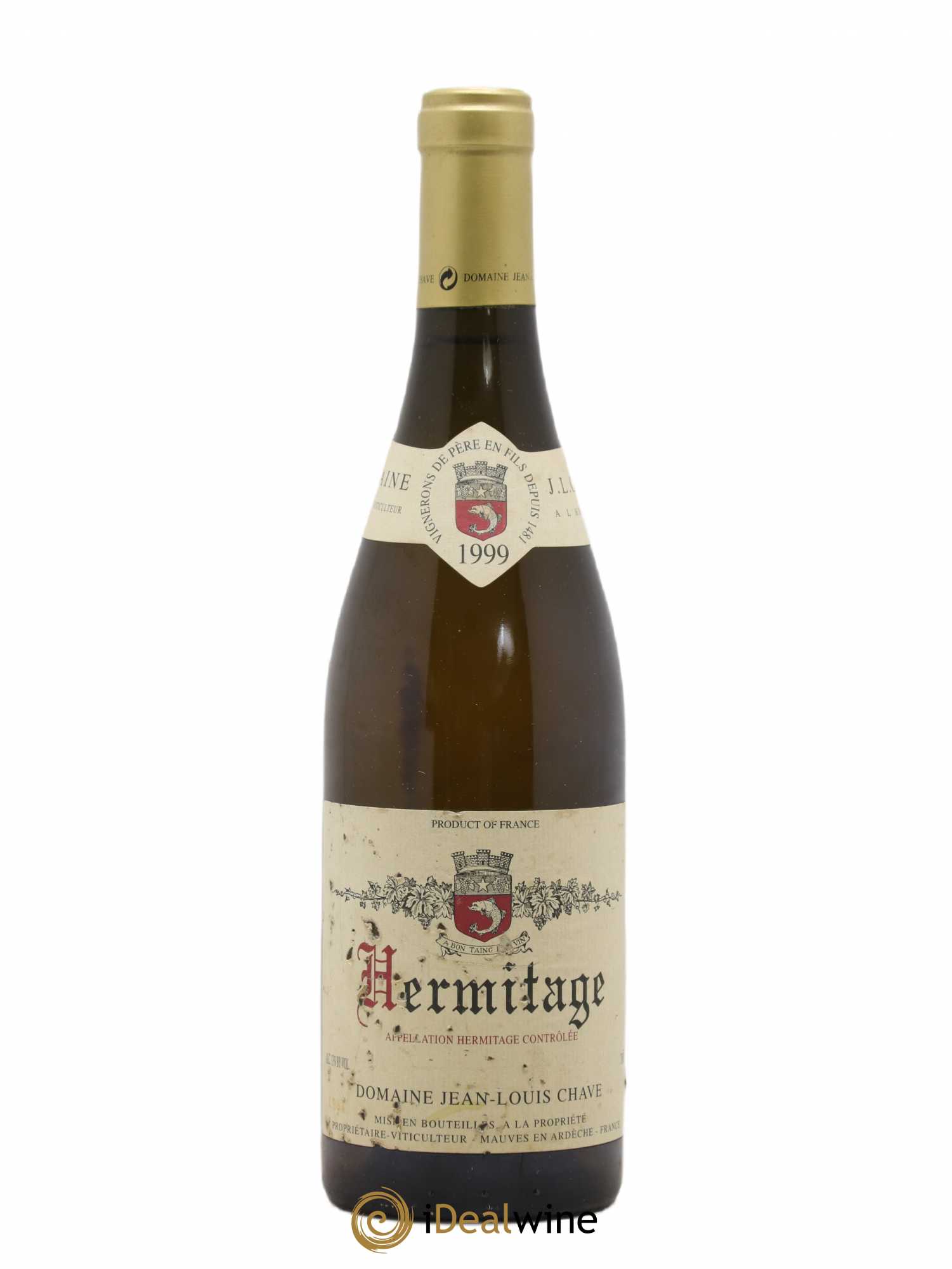 Hermitage Jean-Louis Chave (sans prix de réserve) 1999 - Lot de 1 bouteille - 0
