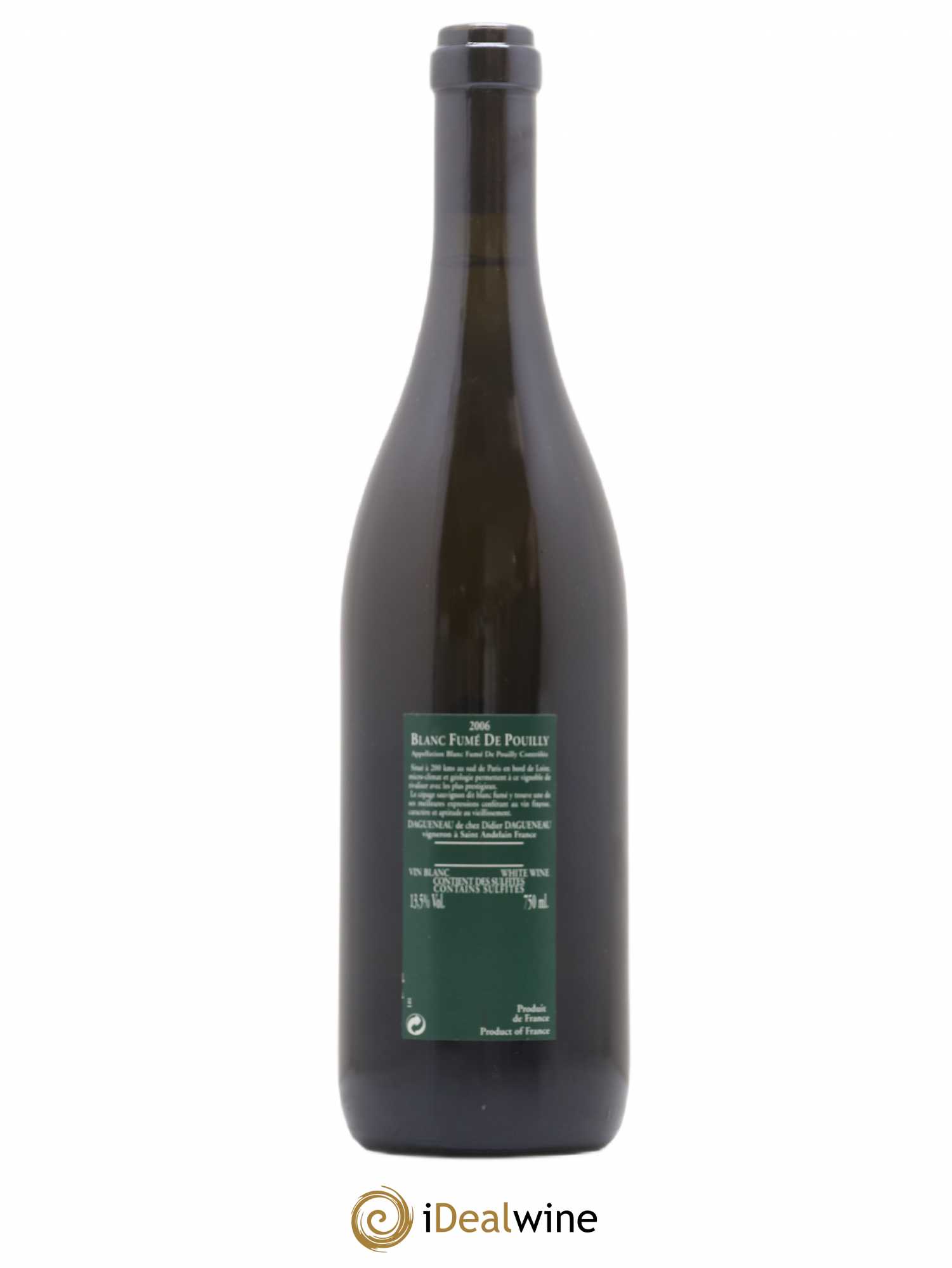 Vin de France (anciennement Pouilly-Fumé) Silex Dagueneau (Domaine Didier - Louis-Benjamin) (sans prix de réserve) 2006 - Lot de 1 bouteille - 1