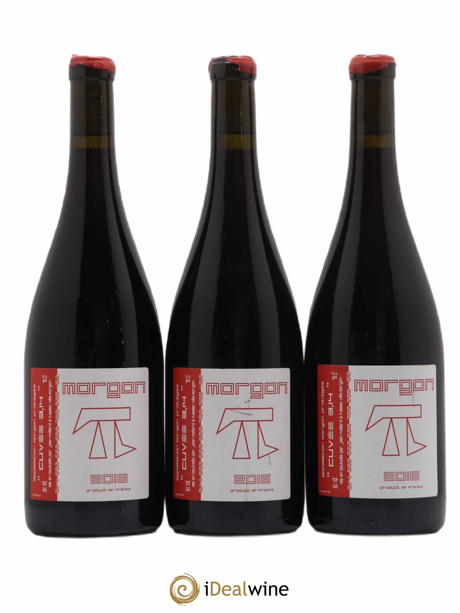 Morgon 3.14 Jean Foillard (sans prix de réserve) 2016 - Lot de 3 bouteilles - 0
