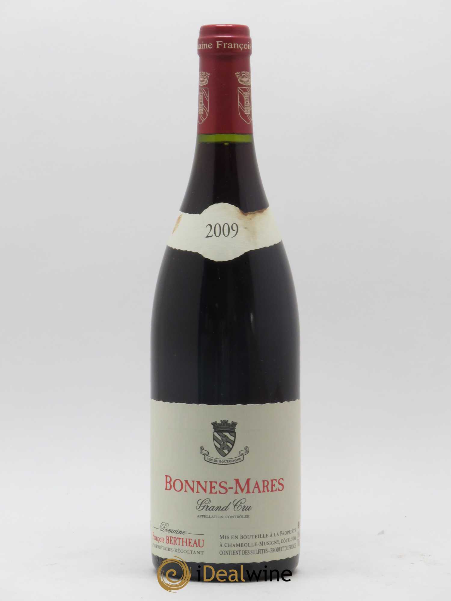 Bonnes-Mares Grand Cru François Bertheau (sans prix de réserve) 2009 - Lot de 1 bouteille - 0