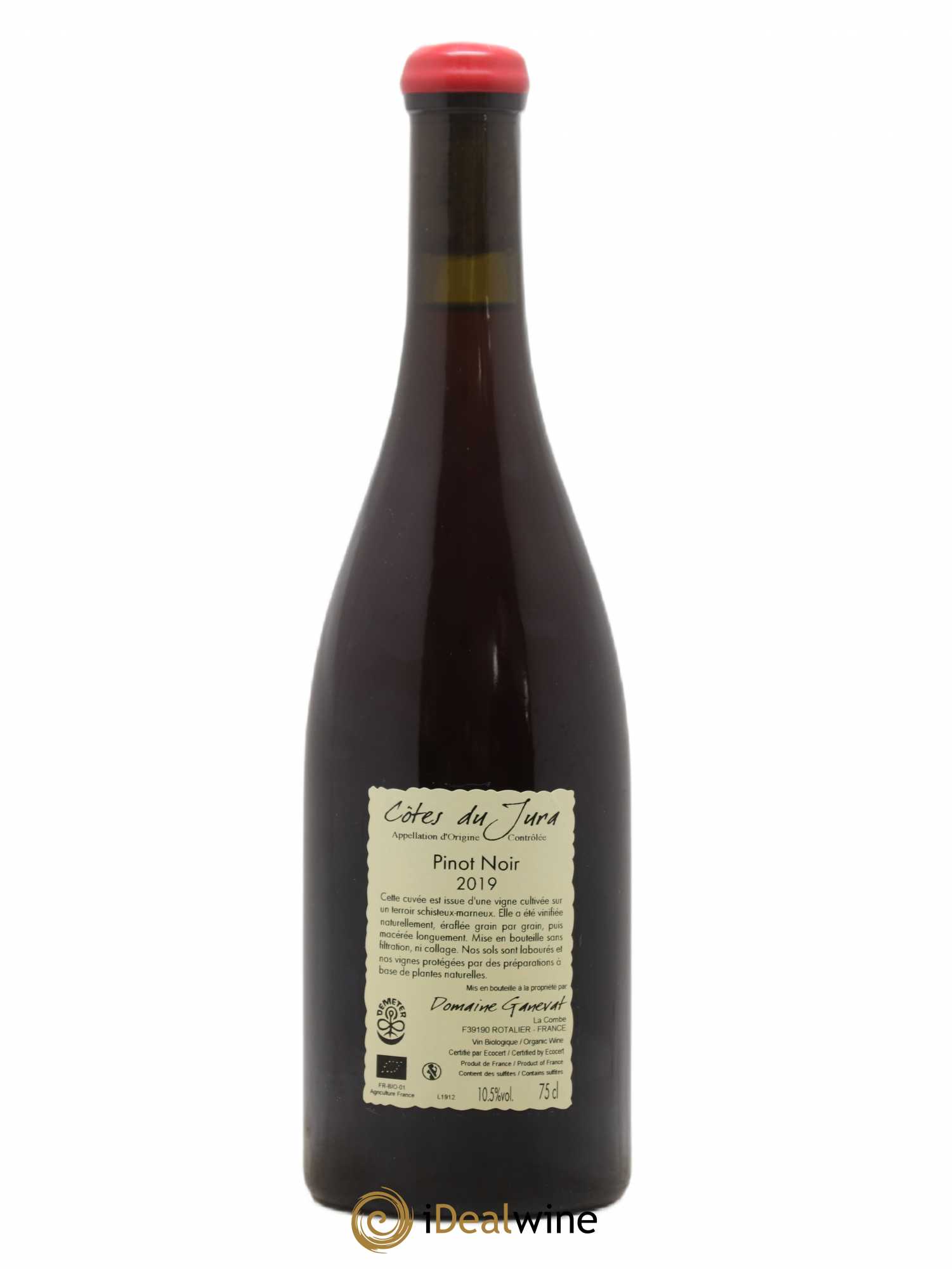 Côtes du Jura Julien En Billat Jean-François Ganevat (Domaine) 2019 - Lot de 1 bouteille - 1