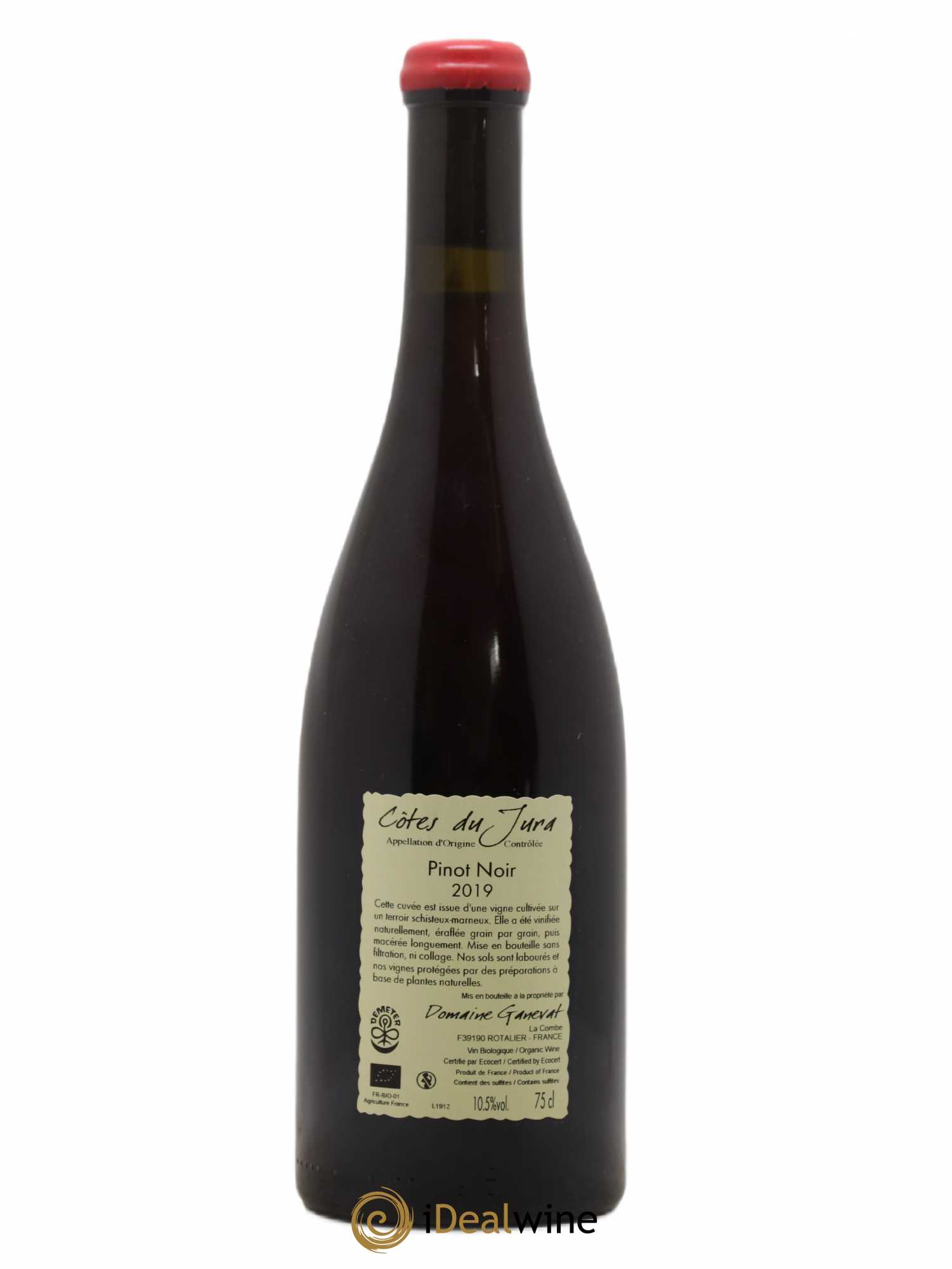 Côtes du Jura Julien En Billat Jean-François Ganevat (Domaine) (sans prix de réserve) 2019 - Lot de 1 bouteille - 1