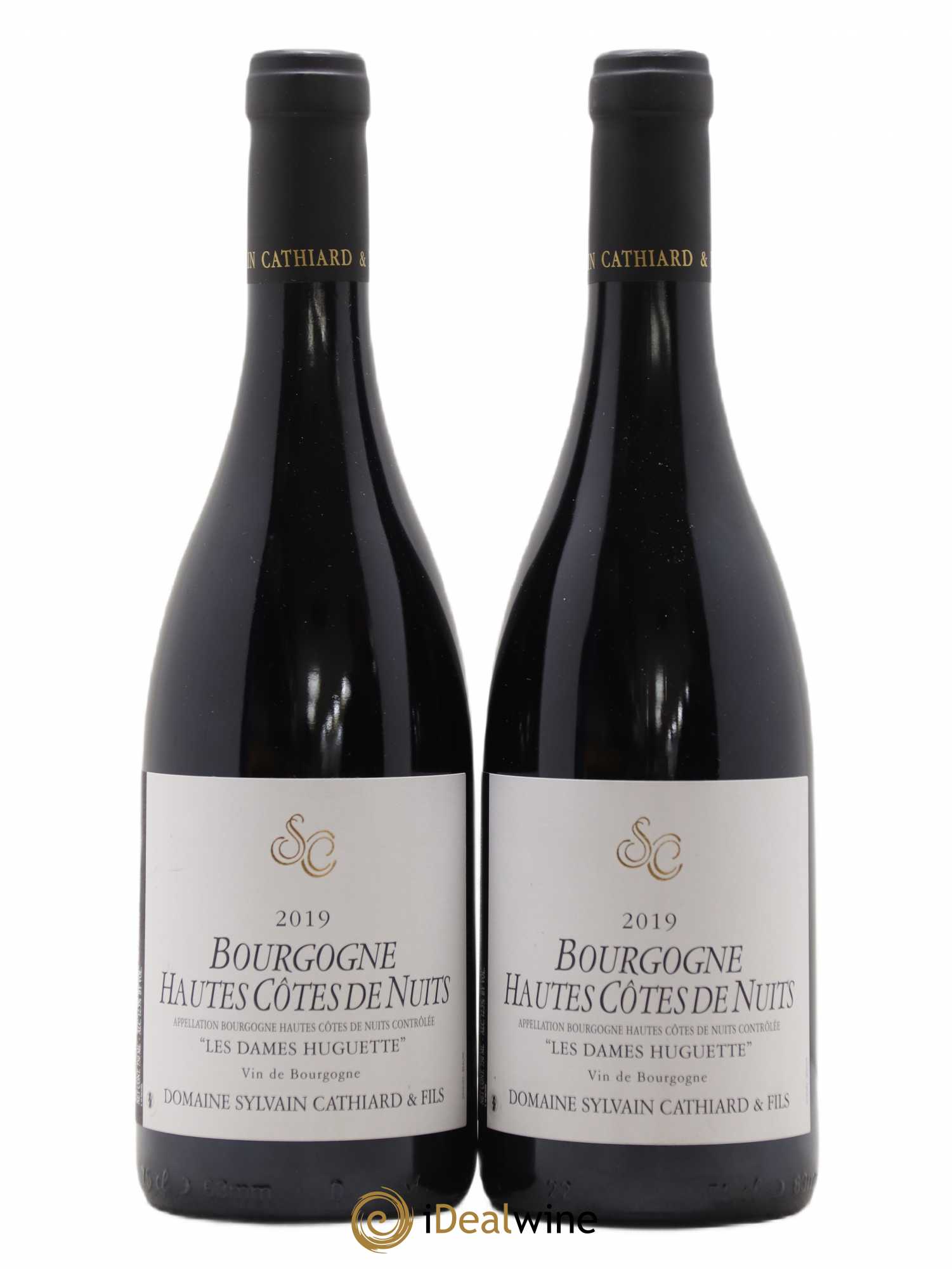 Hautes-Côtes de Nuits Dames Huguette Sylvain Cathiard 2019 - Posten von 2 Flaschen - 0