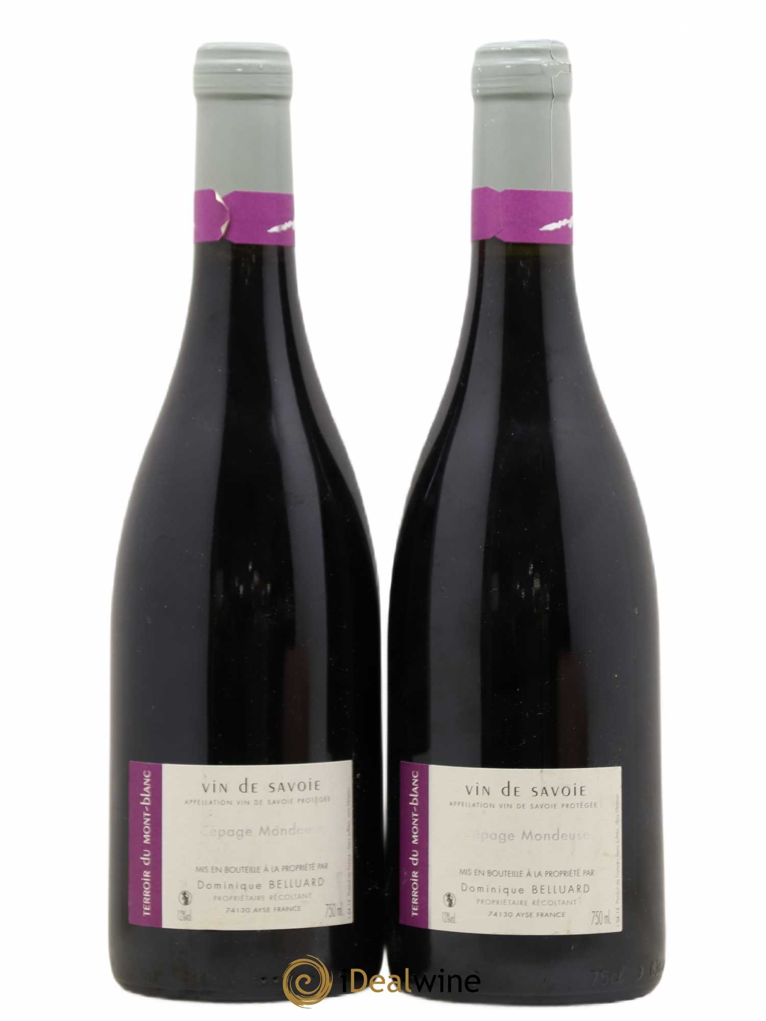 Vin de France Mondeuse Belluard (sans prix de réserve) 2015 - Posten von 2 Flaschen - 1