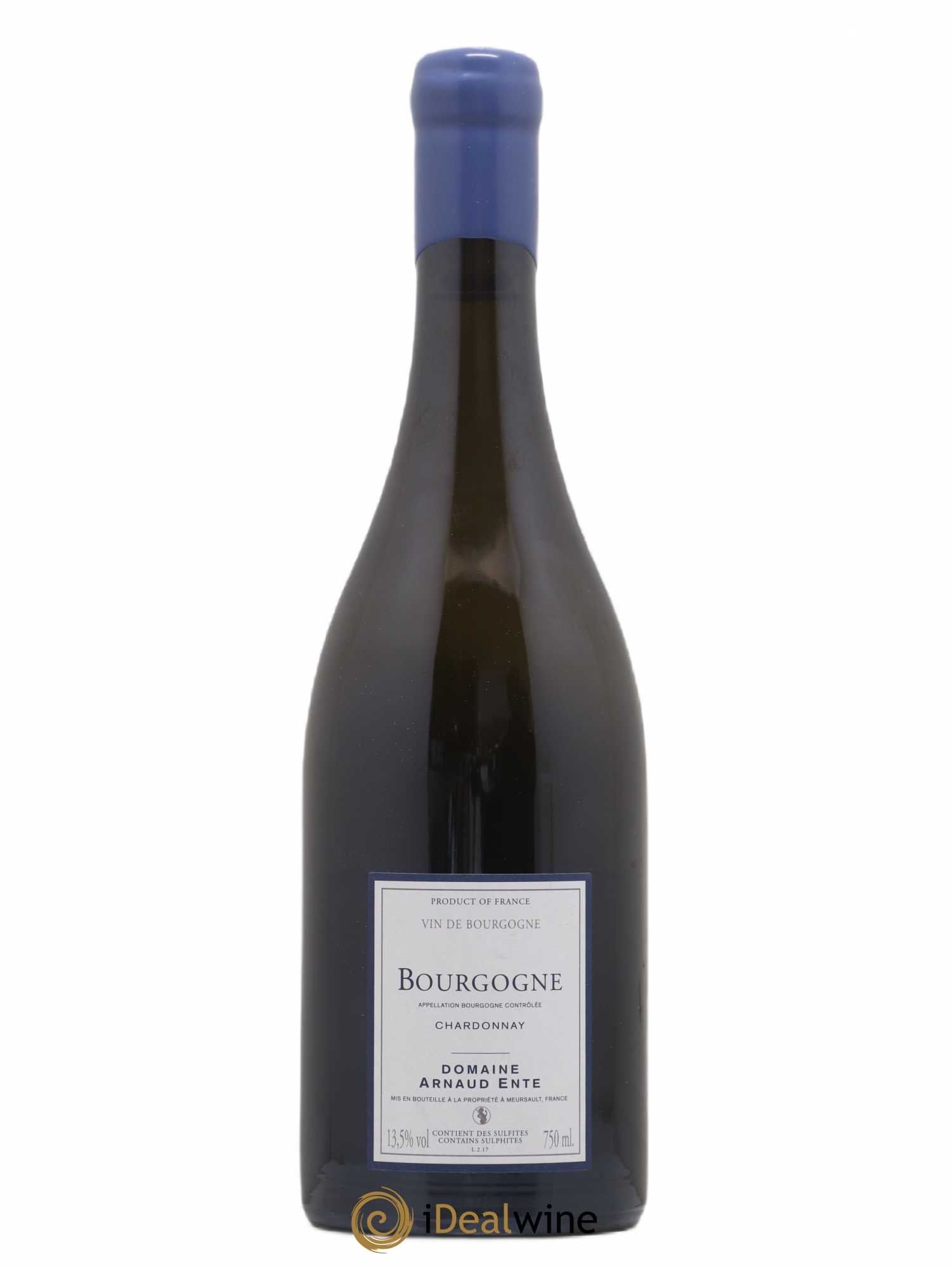 Bourgogne Chardonnay Arnaud Ente 2017 - Lot de 1 bouteille - 1