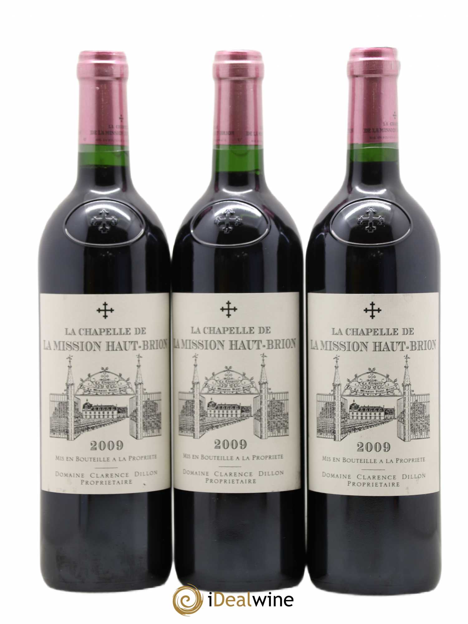 La Chapelle de La Mission Haut-Brion Second Vin 2009 - Lot de 3 bouteilles - 0