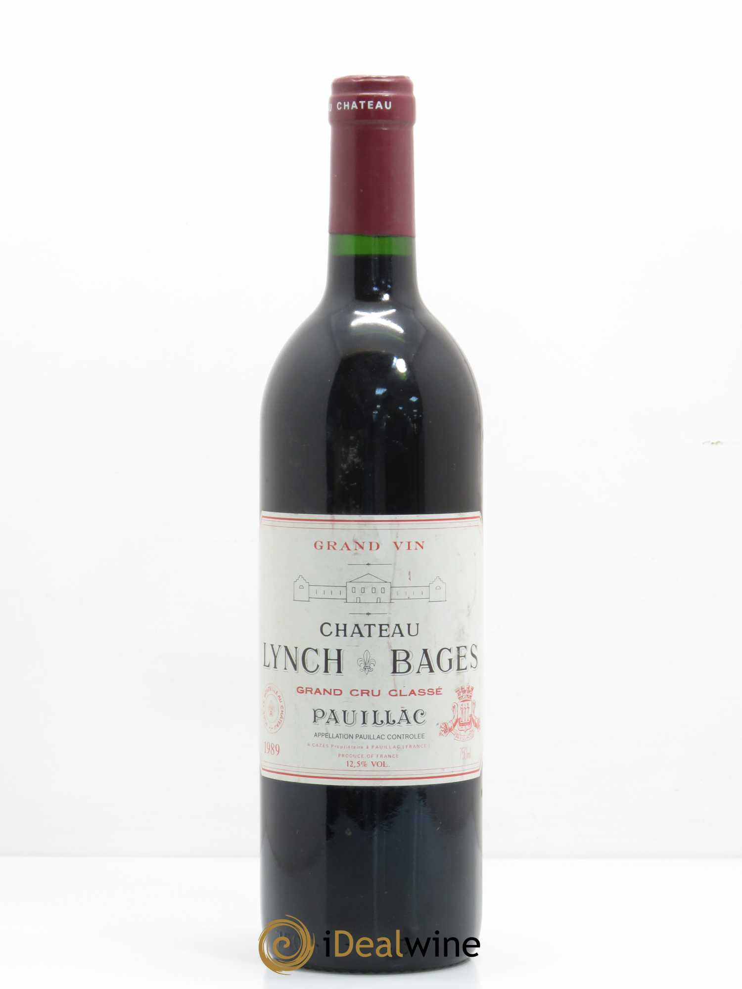 Château Lynch Bages 5ème Grand Cru Classé (sans prix de réserve) 1989 - Lot de 1 bouteille - 0