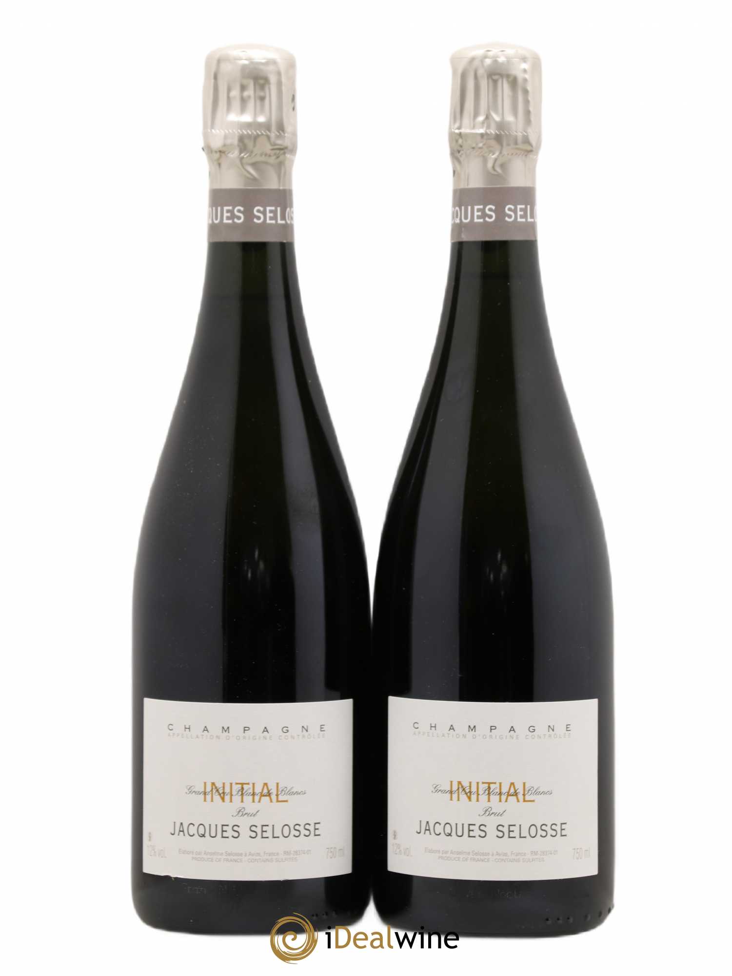 Initial Brut Jacques Selosse - Lot de 2 bouteilles - 0