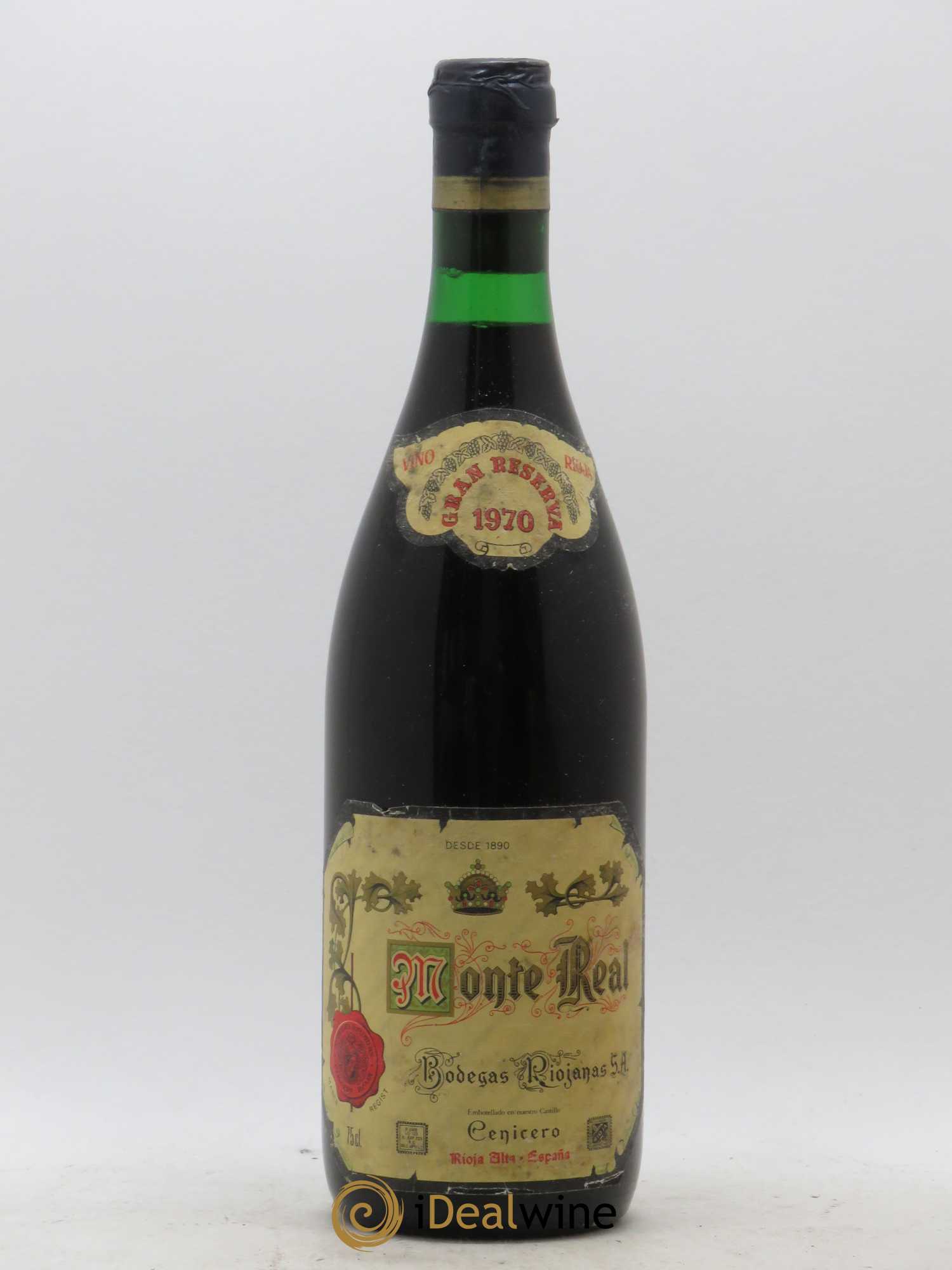 Rioja DOCA Gran Reserva Monte Real 1970 - Lot of 1 bottle - 0