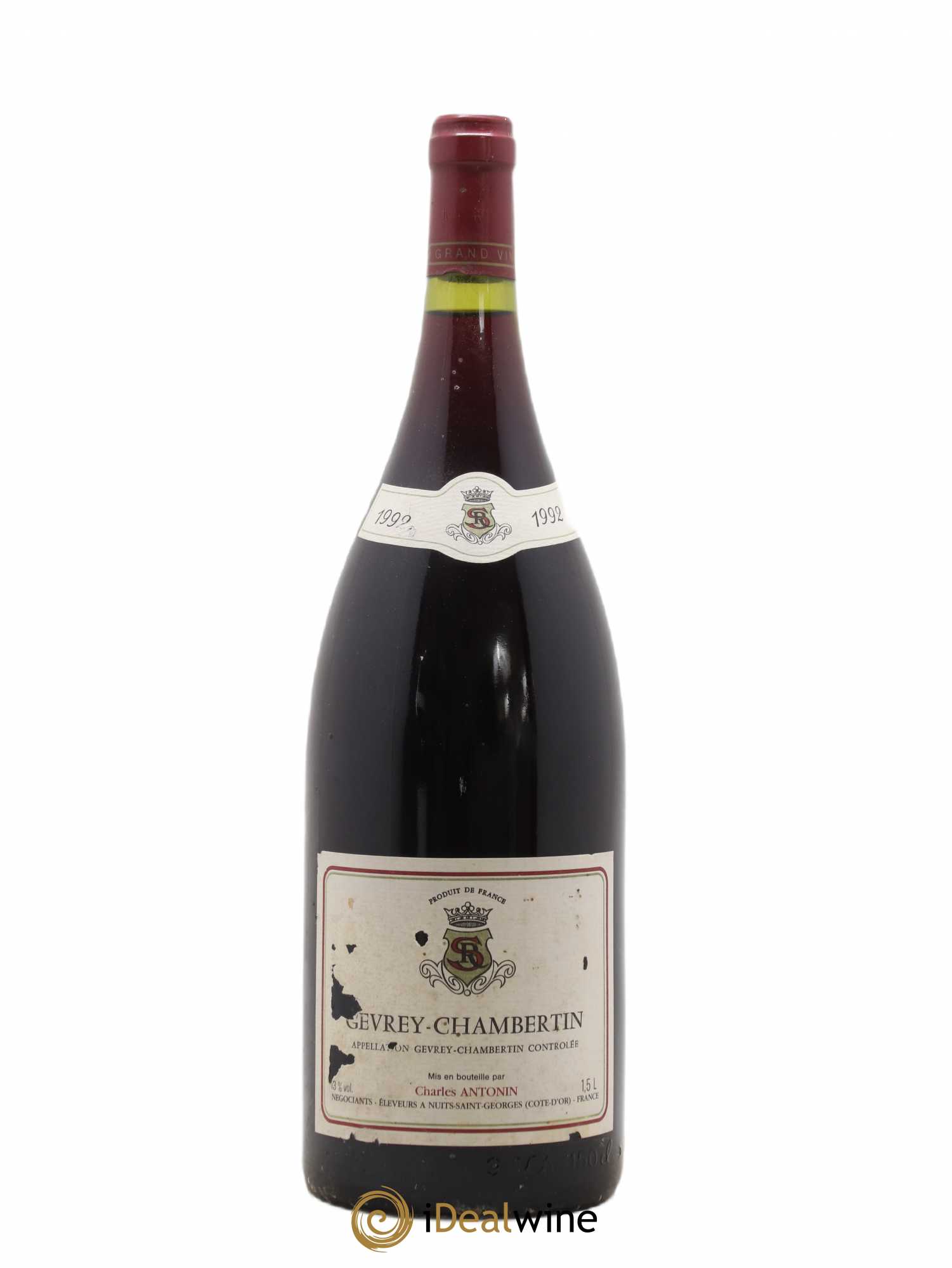 Gevrey-Chambertin Charles Antonin (sans prix de réserve) 1992 - Posten von 1 Magnum - 0