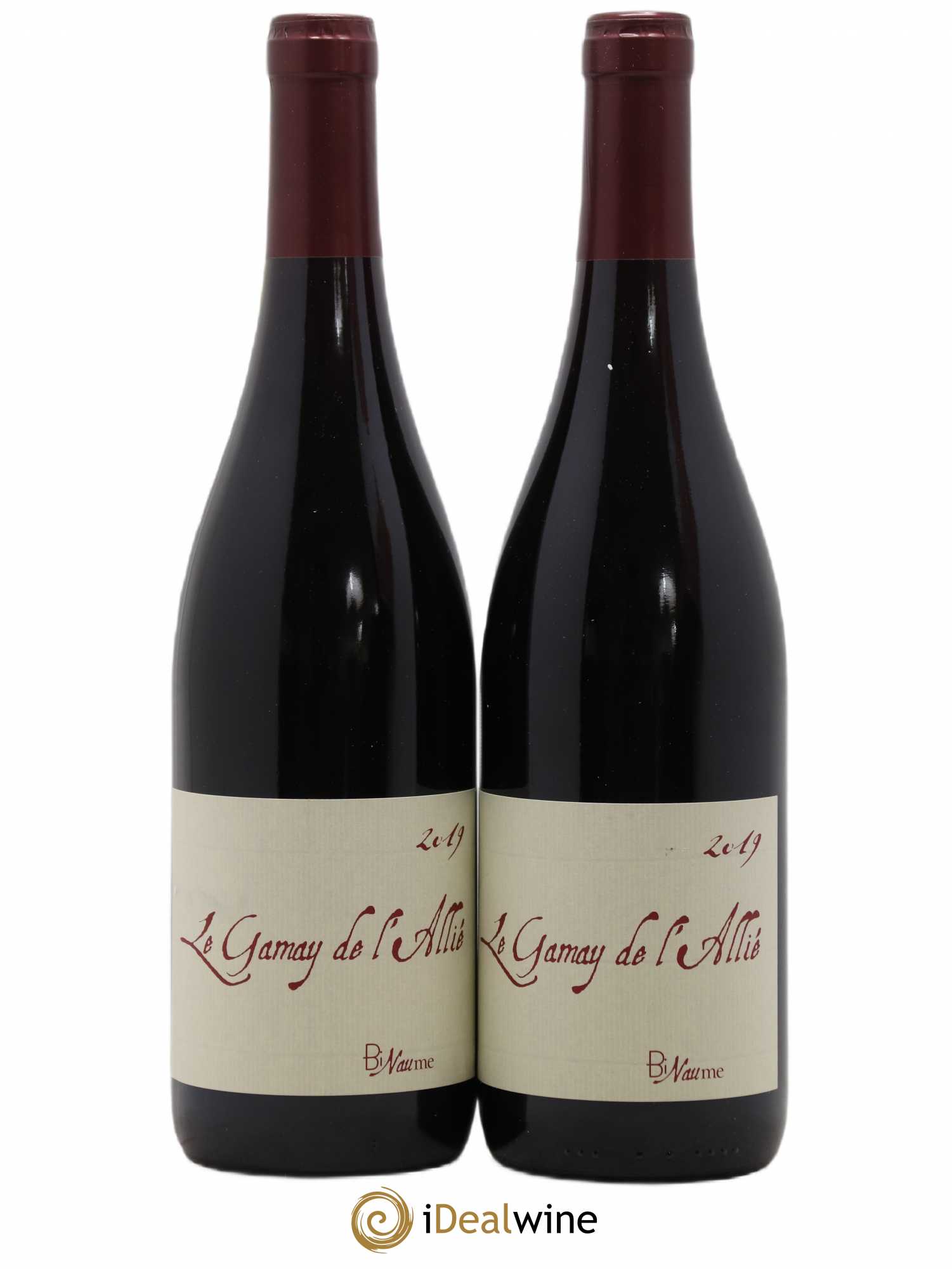 Vin de France Le Gamay de l'Allié Domaine Binaume Bizot-Naudin (sans prix de réserve) 2019 - Posten von 2 Flaschen - 0