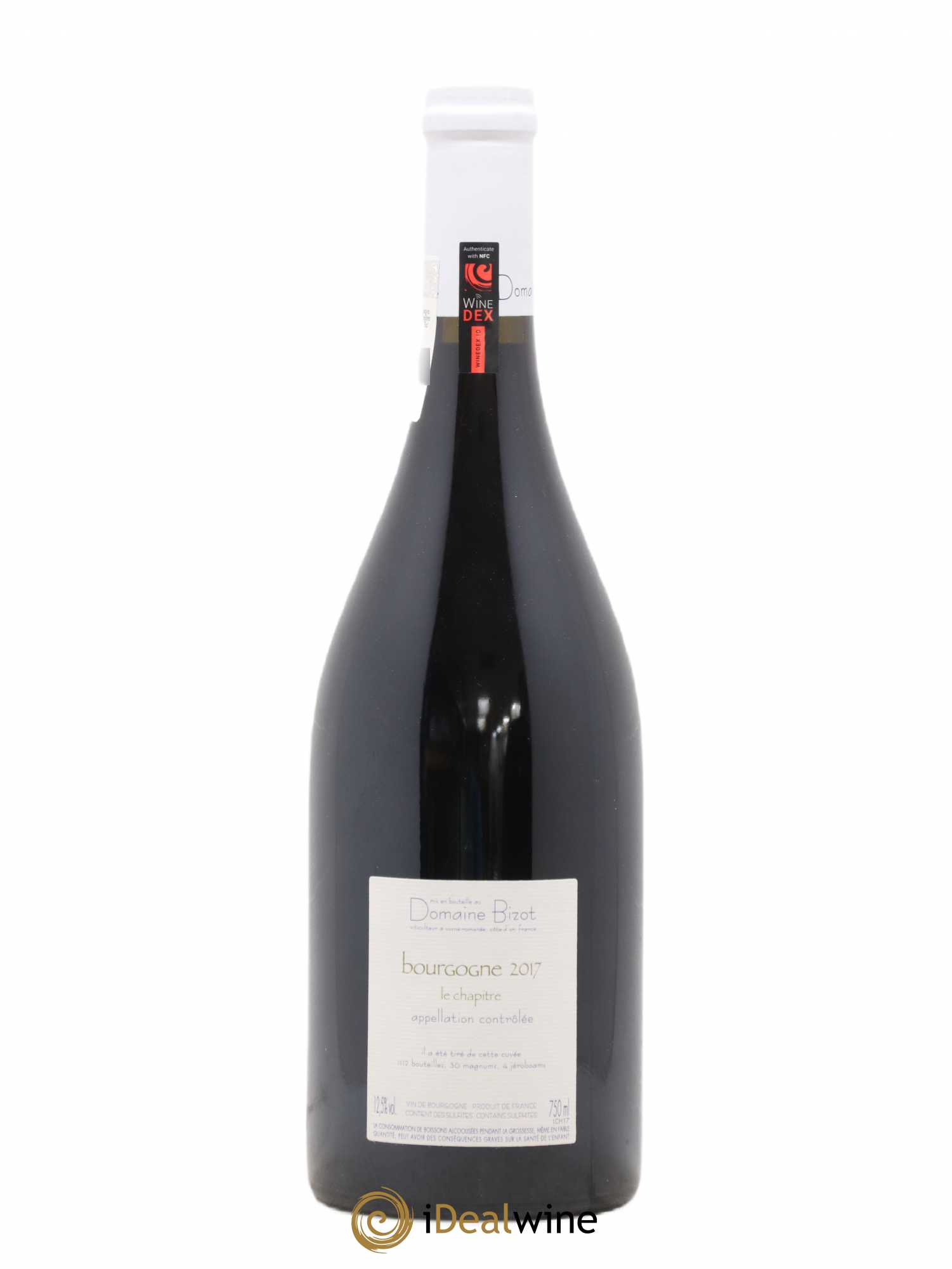 Bourgogne Le Chapitre Bizot (Domaine) 2017 - Lot de 1 bouteille - 1