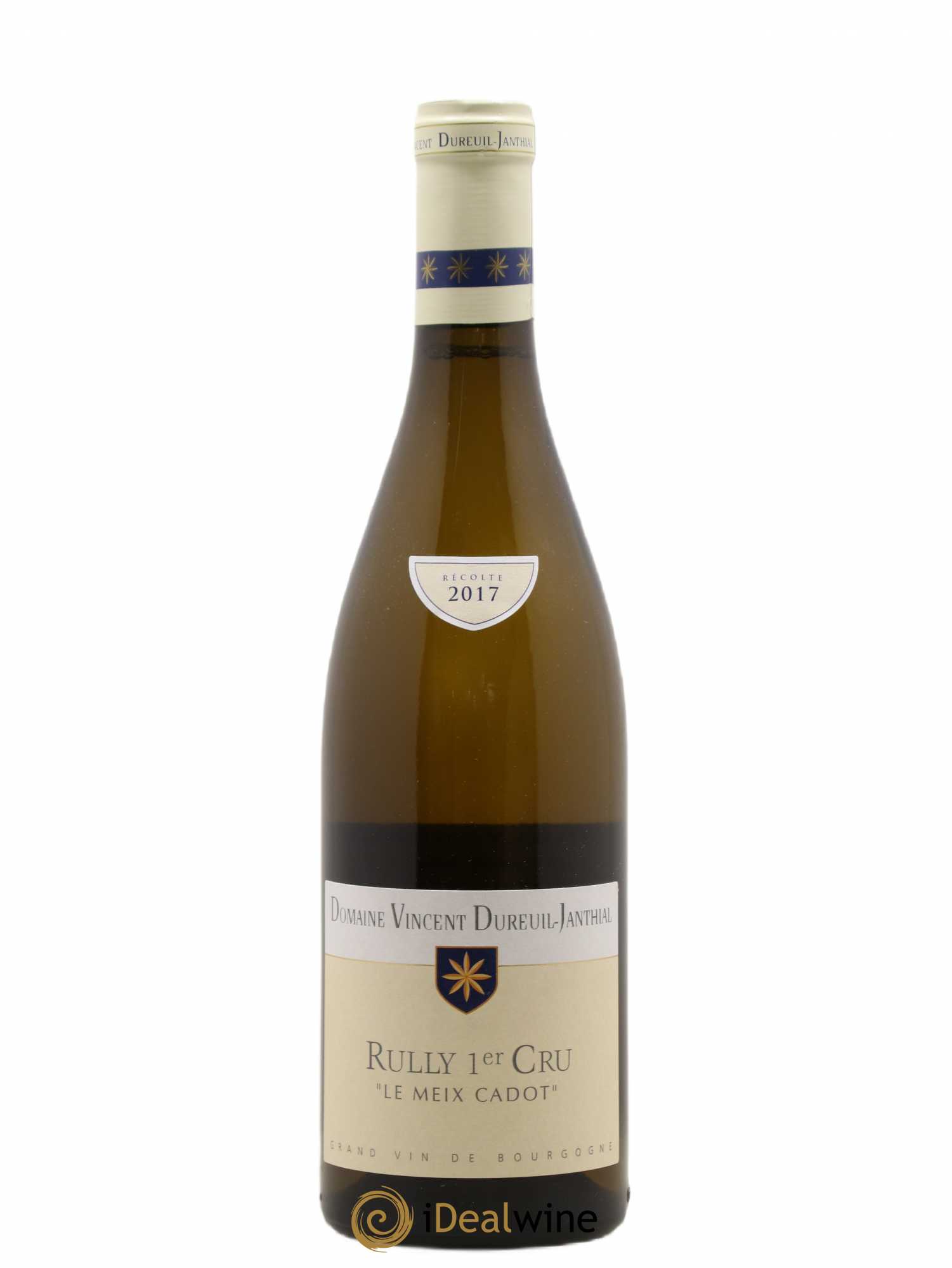 Rully 1er Cru Le Meix Cadot Vincent Dureuil-Janthial 2017 - Lot de 1 bouteille - 0