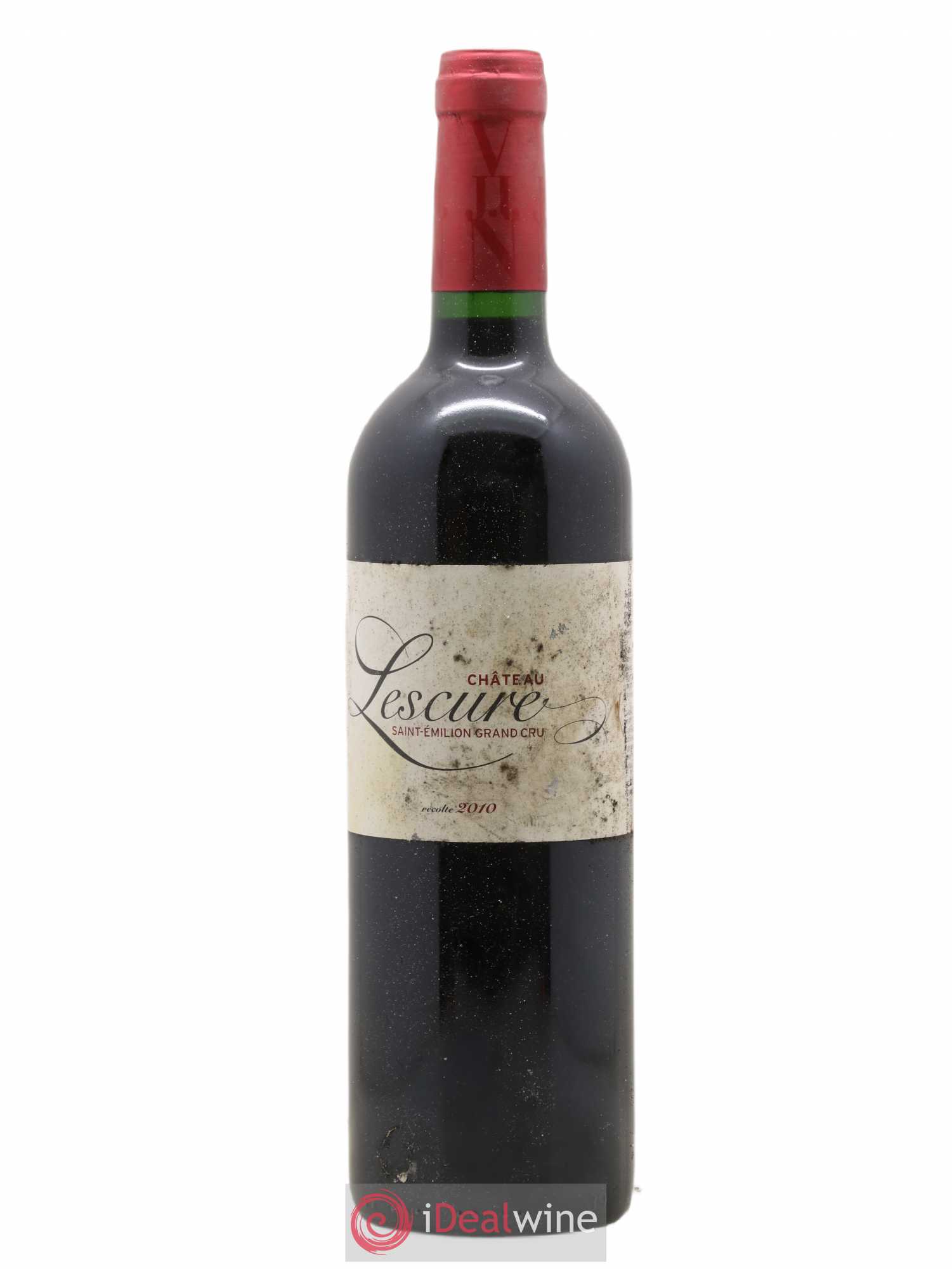 Saint-Émilion Grand Cru Château Lescure (sans prix de réserve) 2010 - Posten von 1 Flasche - 0