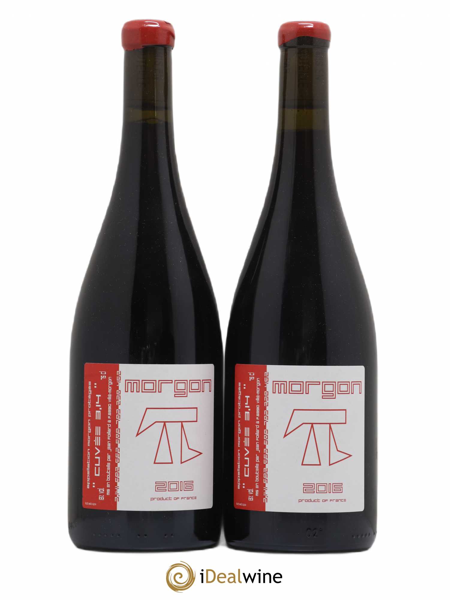 Morgon 3.14 Jean Foillard 2016 - Lot de 2 bouteilles - 0