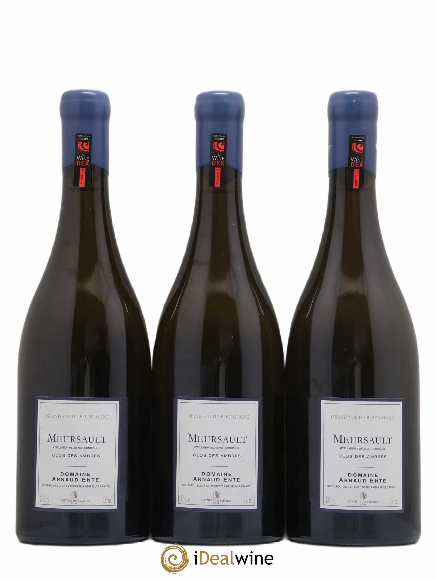 Meursault Clos des Ambres Arnaud Ente 2014 - Lot de 3 bouteilles - 1