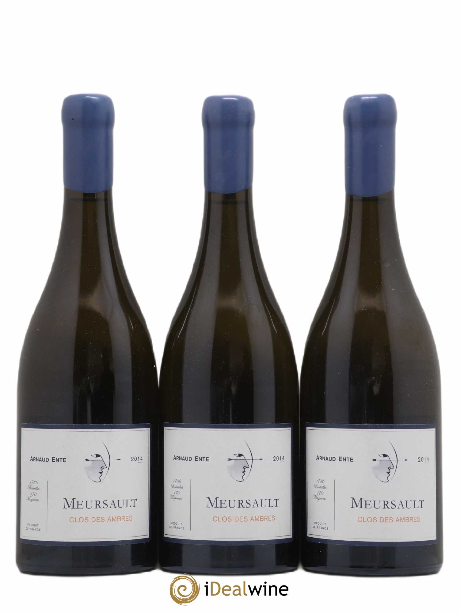 Meursault Clos des Ambres Arnaud Ente 2014 - Lot de 3 bouteilles - 0